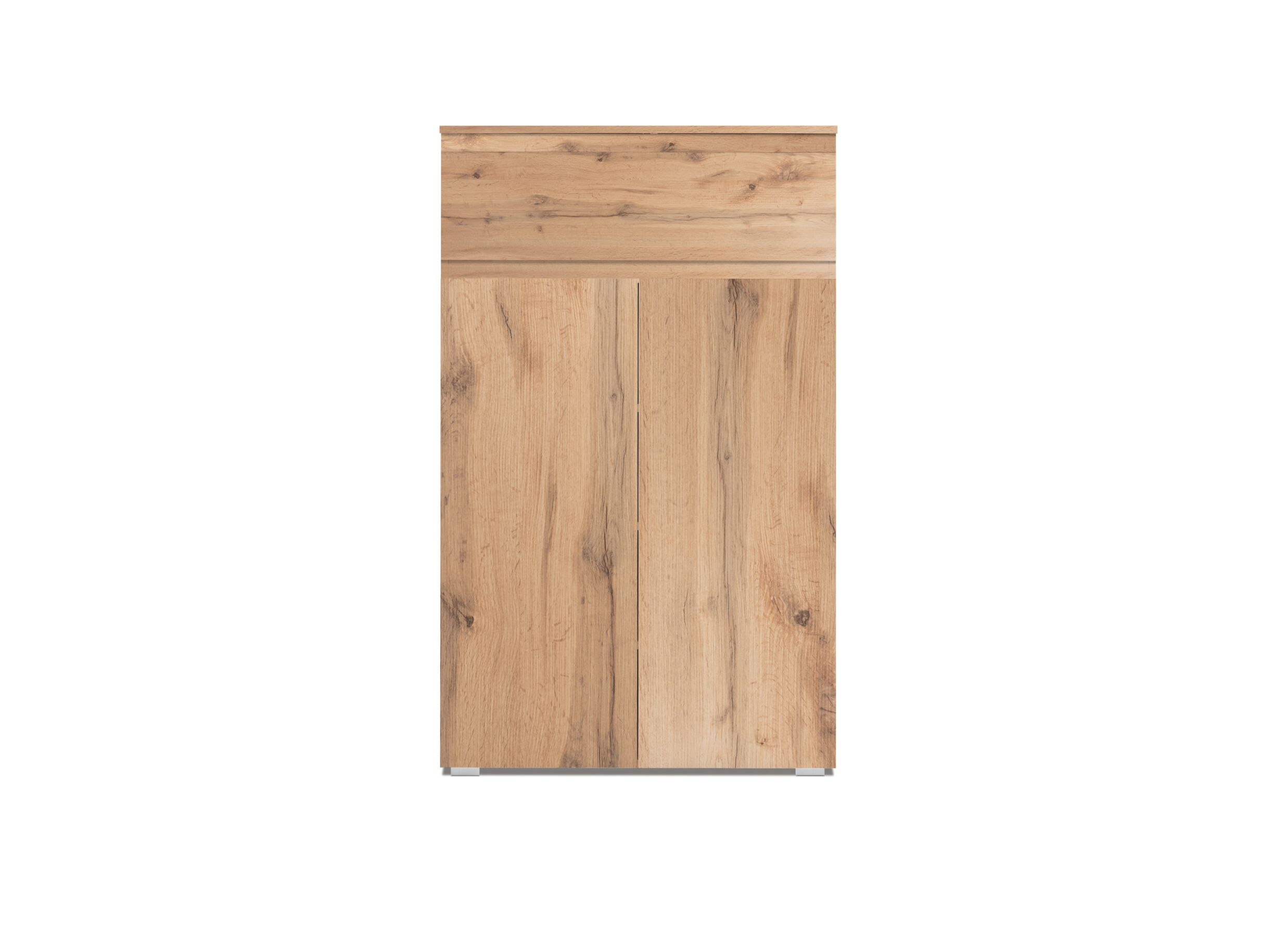 Kast Image 3 80x40x131cm - melamine - honing eik