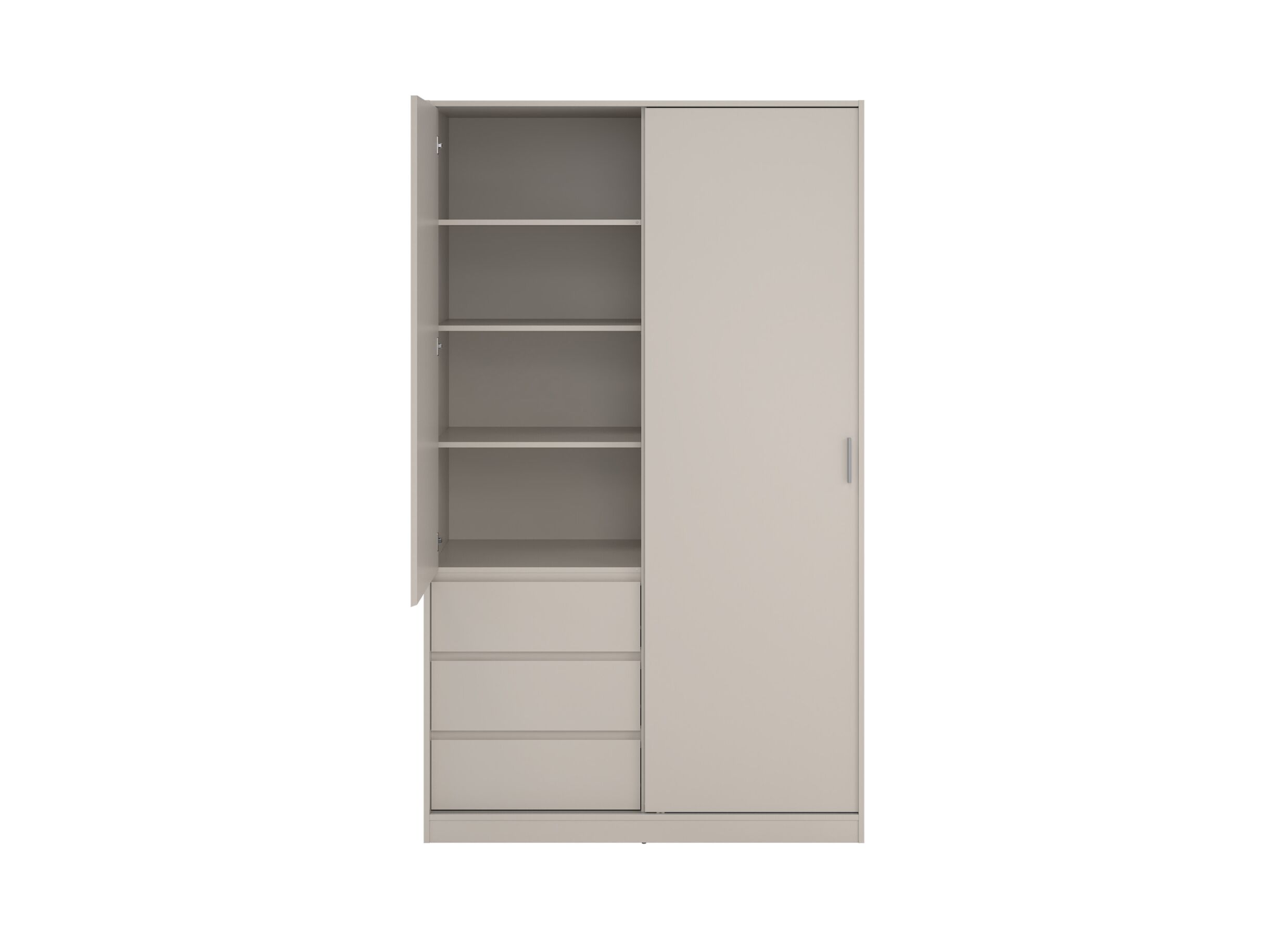Indeling - Kleerkast Naia 119cm - decor - cashmere