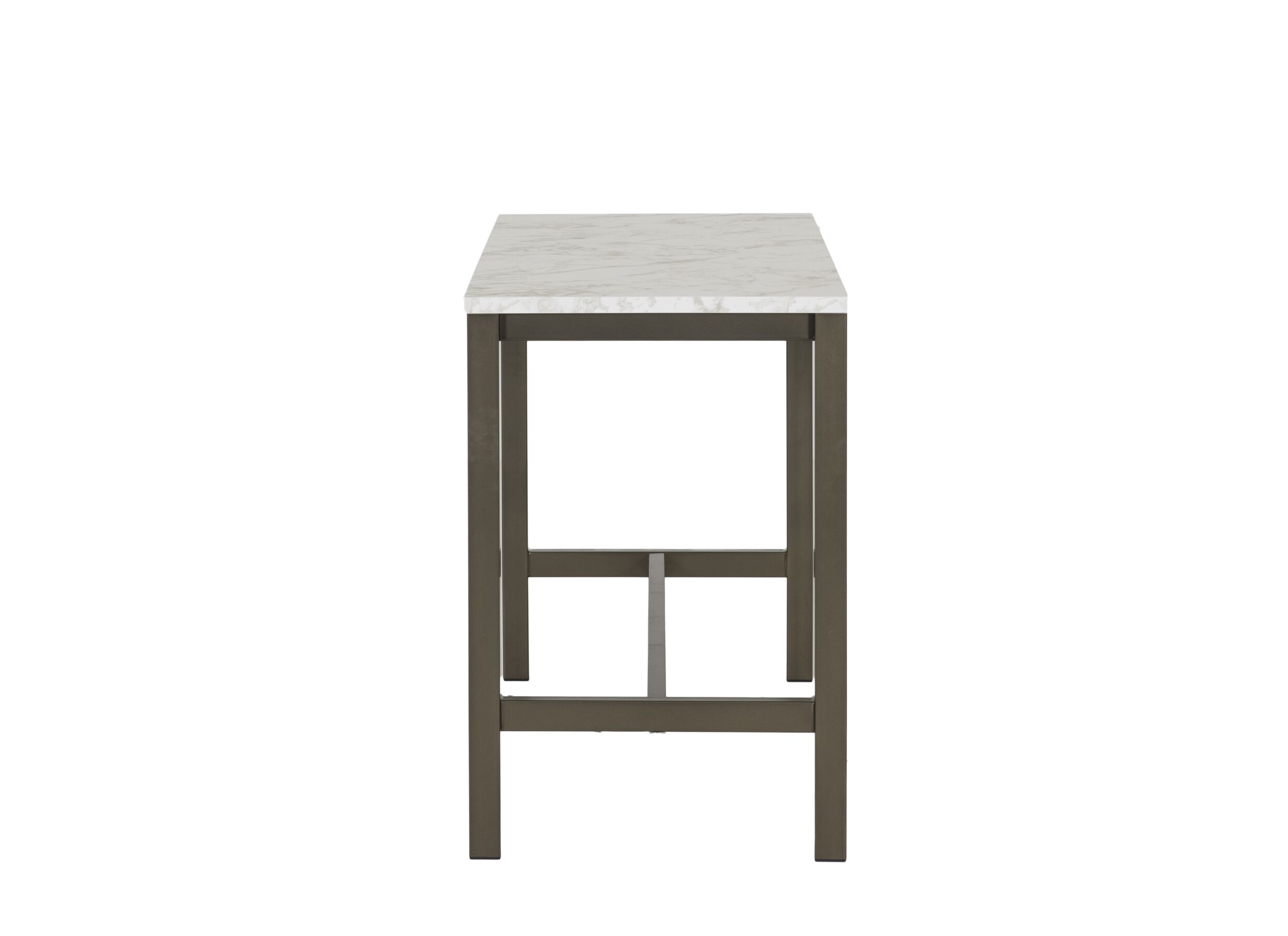 Aperçu - Table de bar Viennabar 120x60cm - HPL - cream