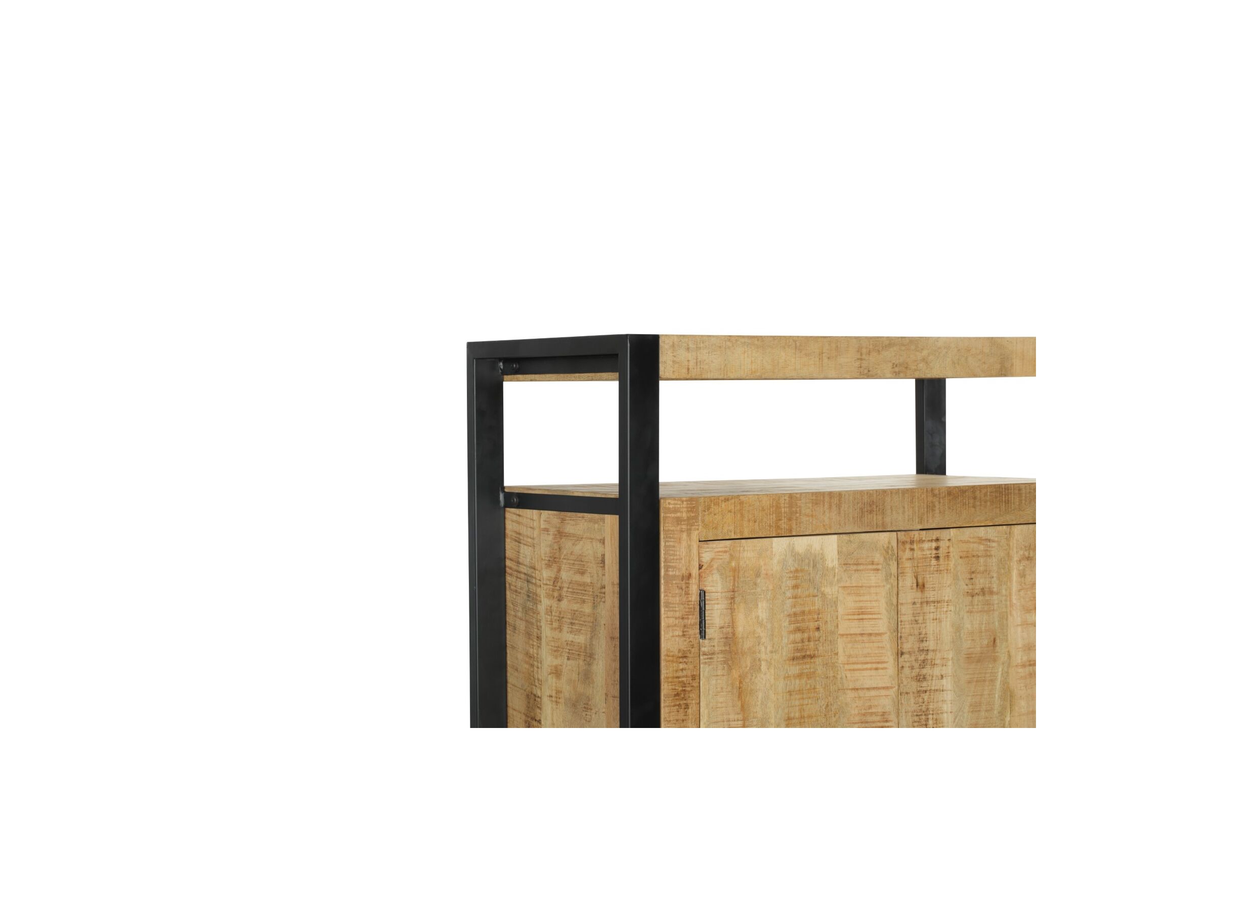 Buffet Sanguine 200cm - manguier massif - nature