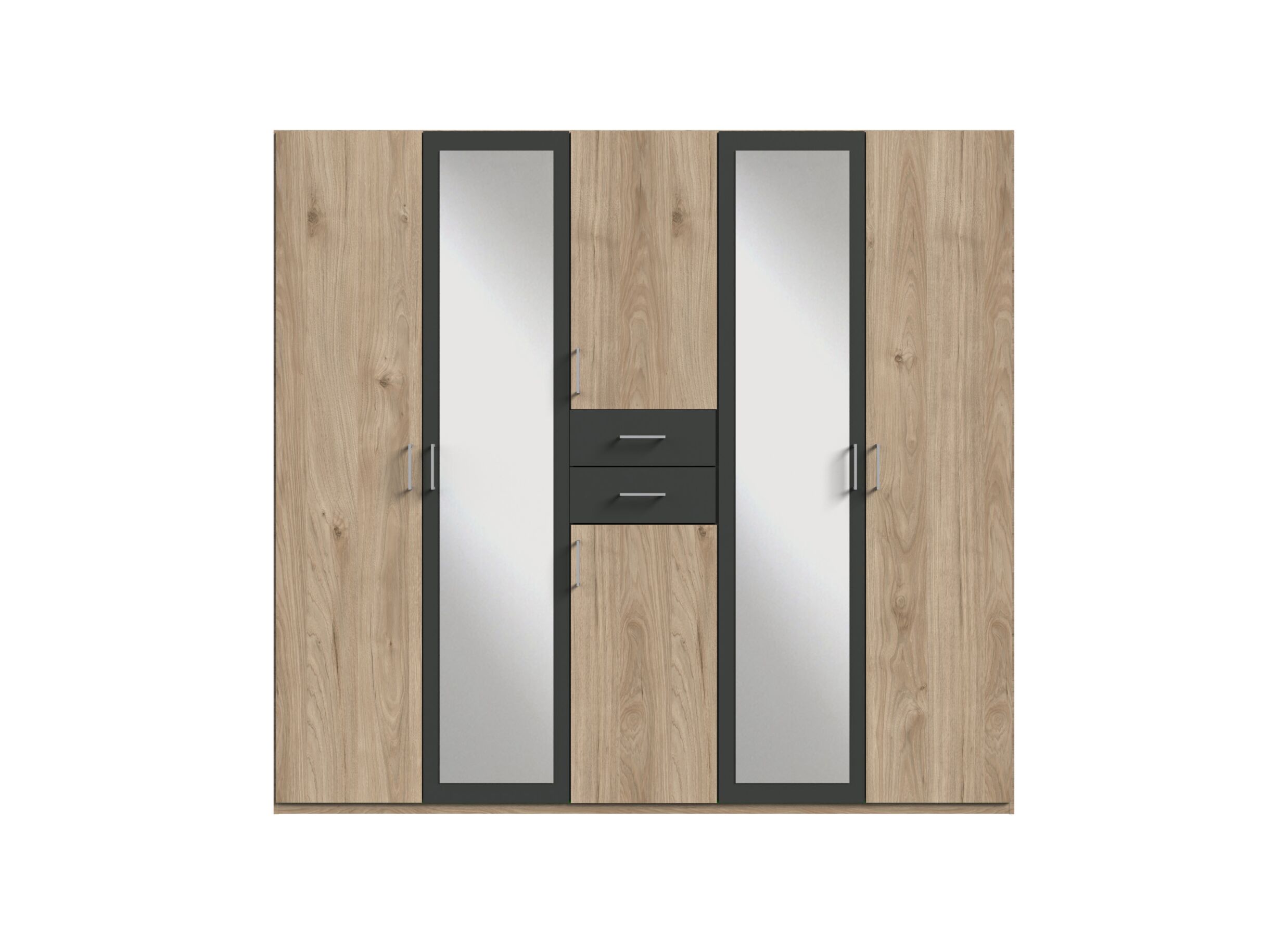 Aperçu - Garde-robe Diver 225cm - décor - chêne sonoma & graphite