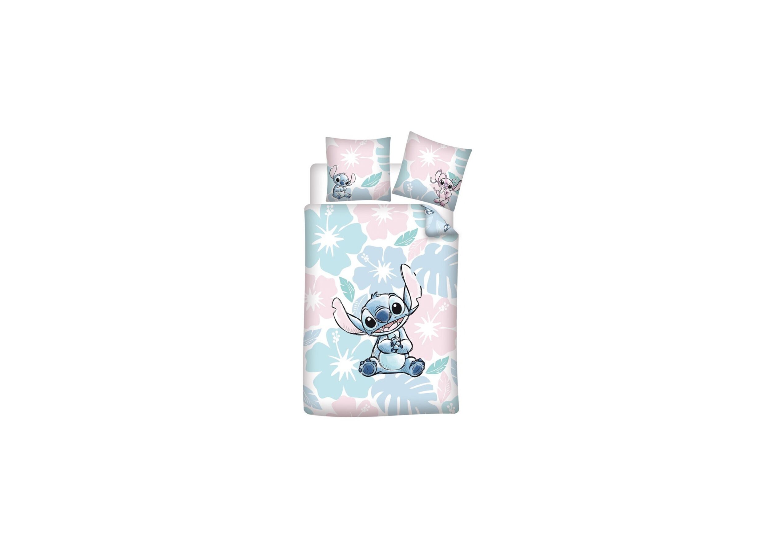 Dekbedovertrek Stitch 140x200cm - polyester/katoen - multicolor - Housse de couette Stitch 140x200cm - polyester/coton - multicolore