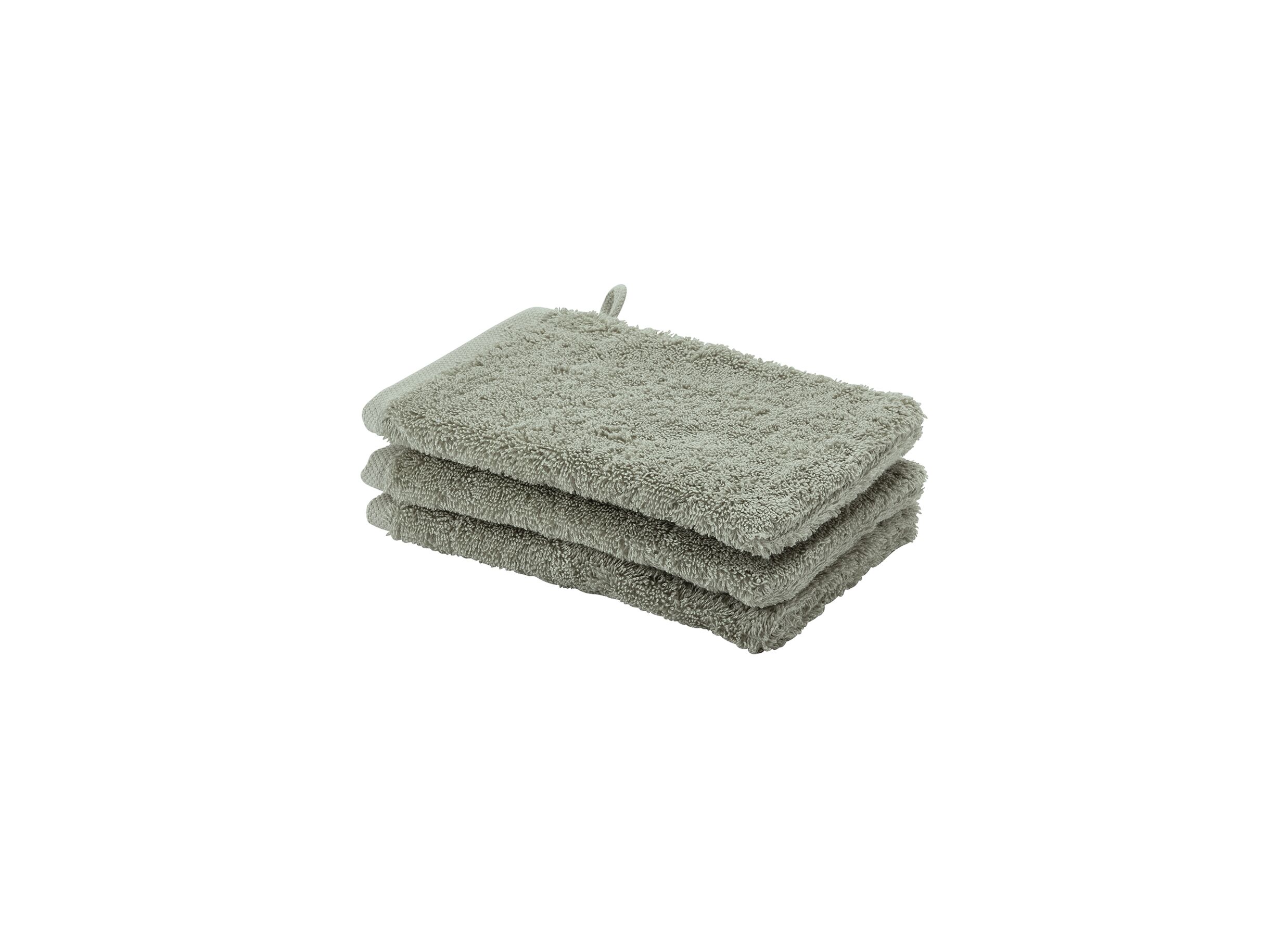 Washandje London 16x22cm groen
