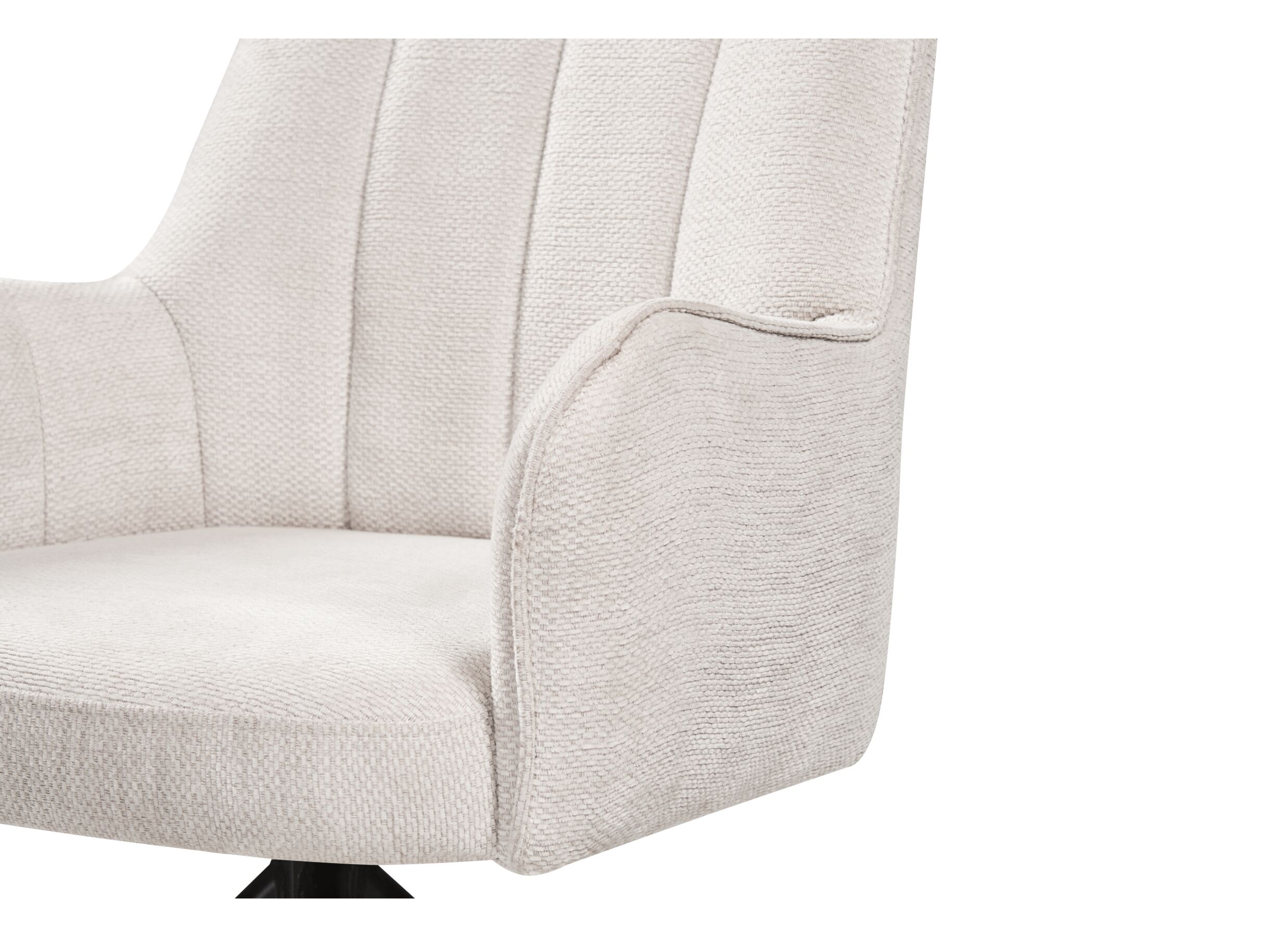 Draaistoel Bonzo 59x58x88cm - stof - wit