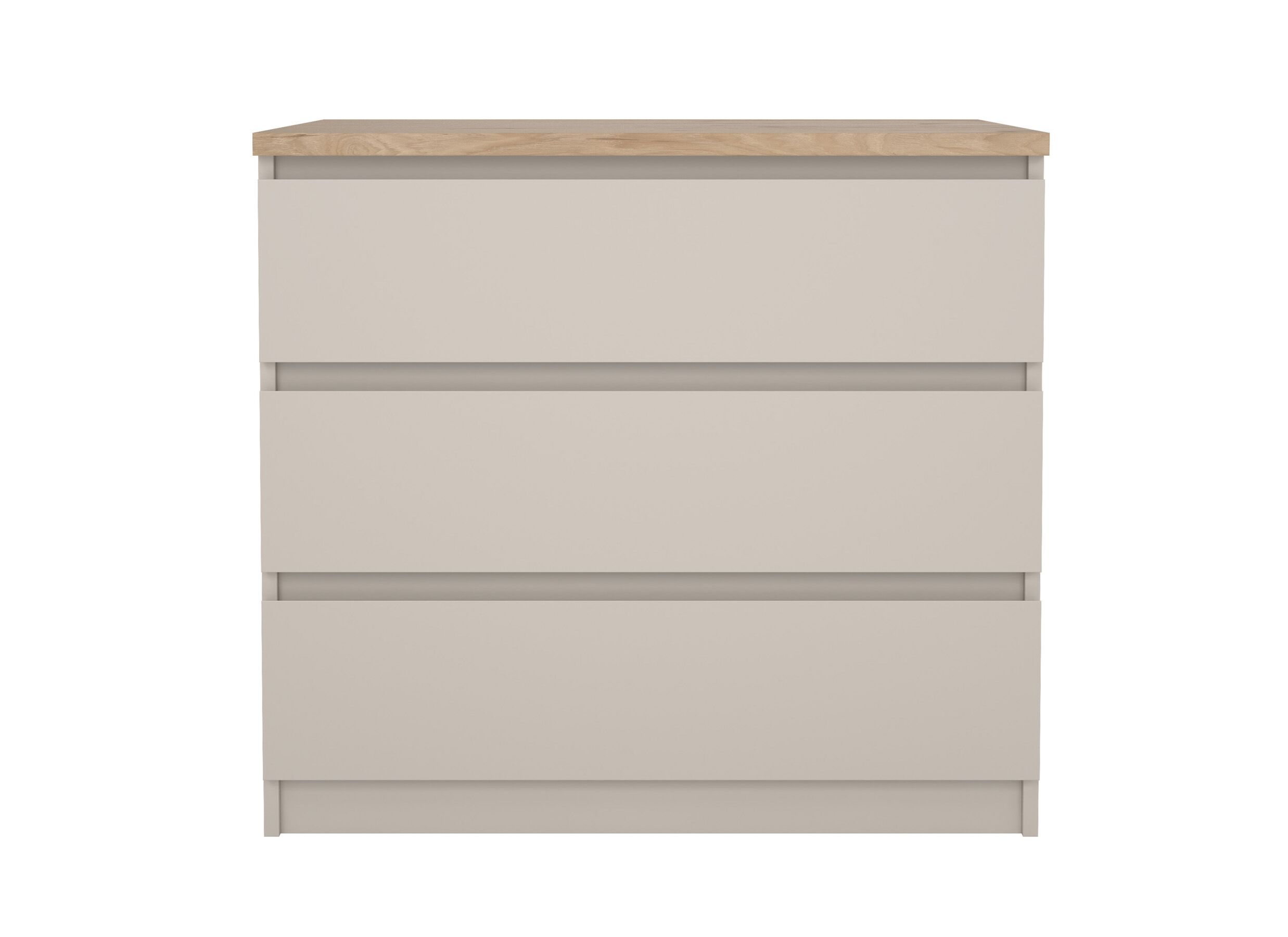 Aperçu - Commode Naia 77x50x71cm - décor - cashmere/jackson hickory