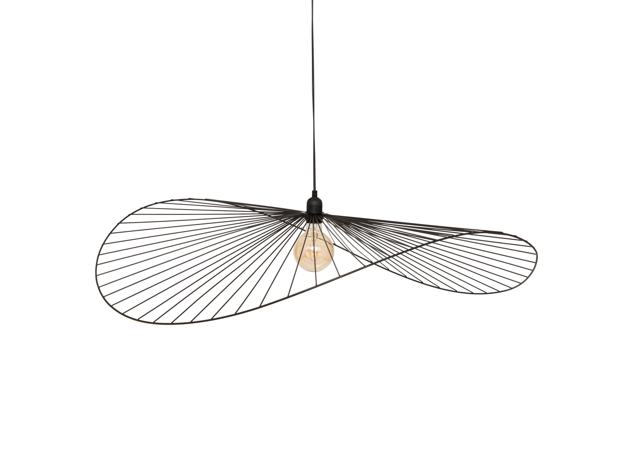 Hanglamp Adelia Ø98cm - staal - zwart - Hanglamp Adelia Ø98cm - staal - zwart