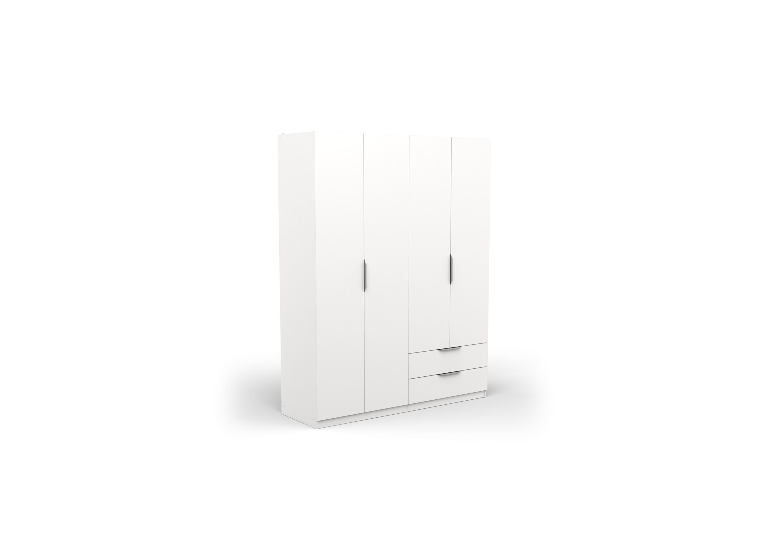 Garde-robe Ghost 157cm - Garde-robe Ghost 157cm - décor - blanc