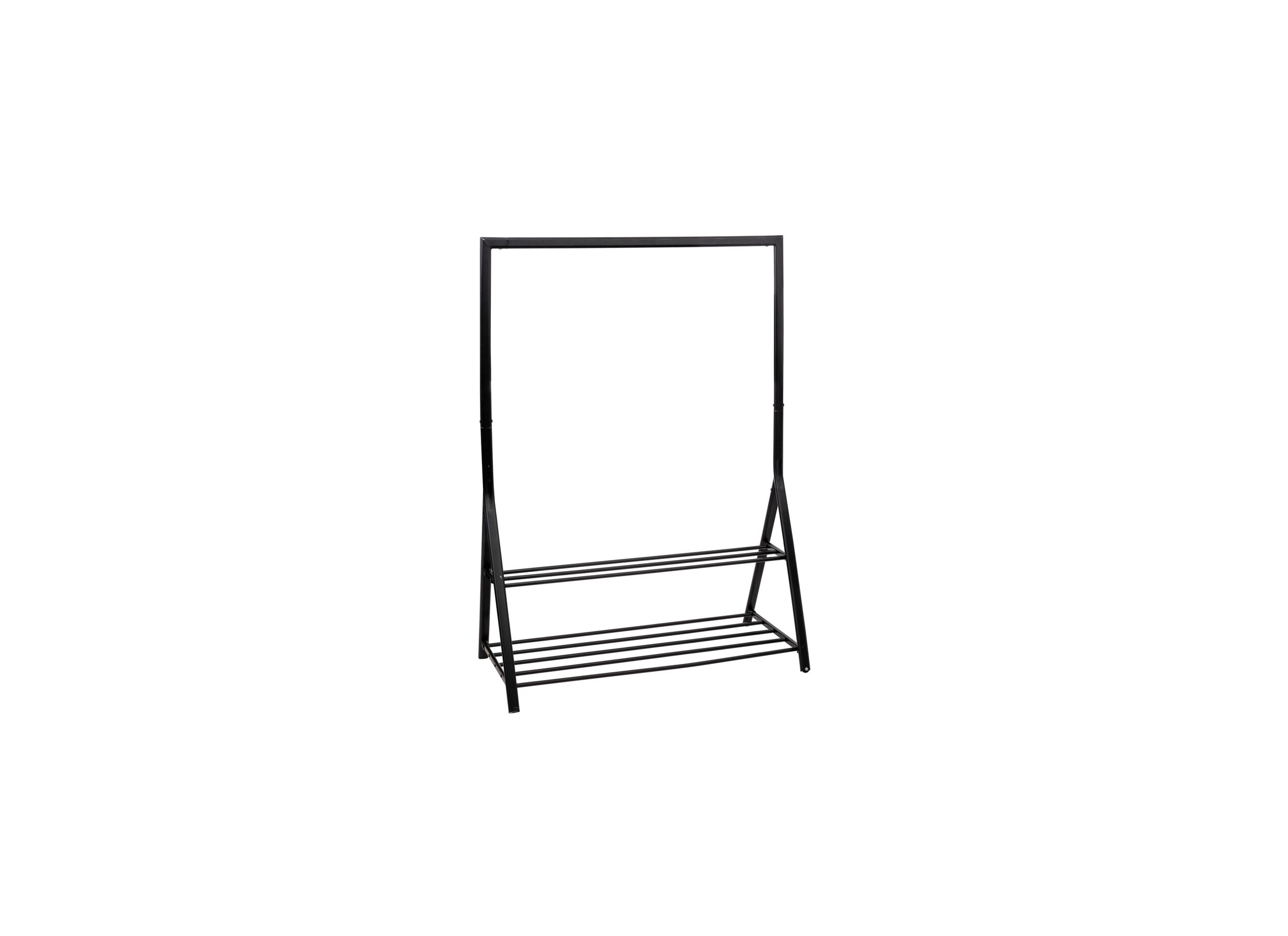 Kledingrek Athena 121x56 - Portant Athena 121x56,5x167cm - métal - noir
