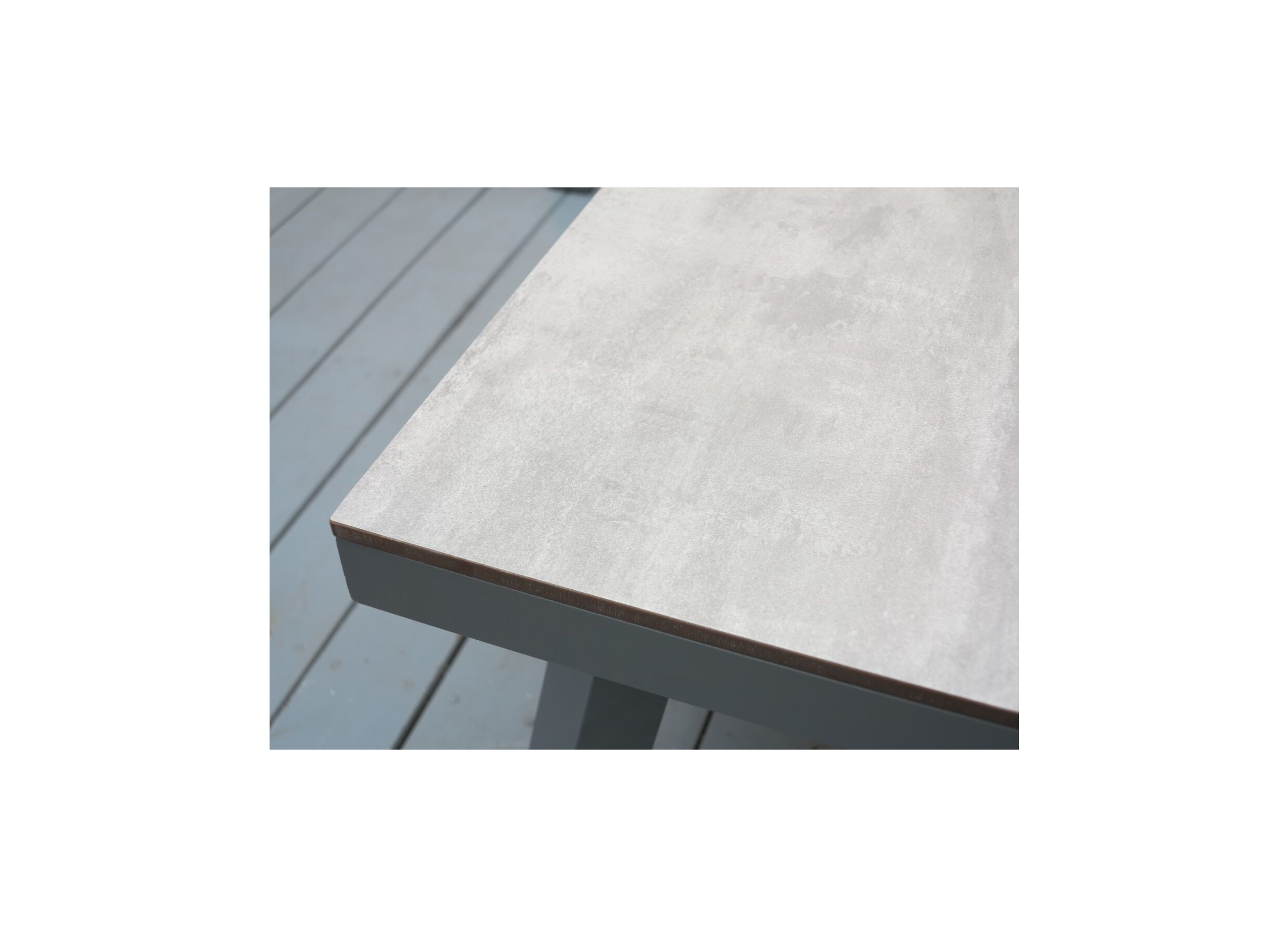 Detail - Salon lounge Arctica aluminium anthracite
