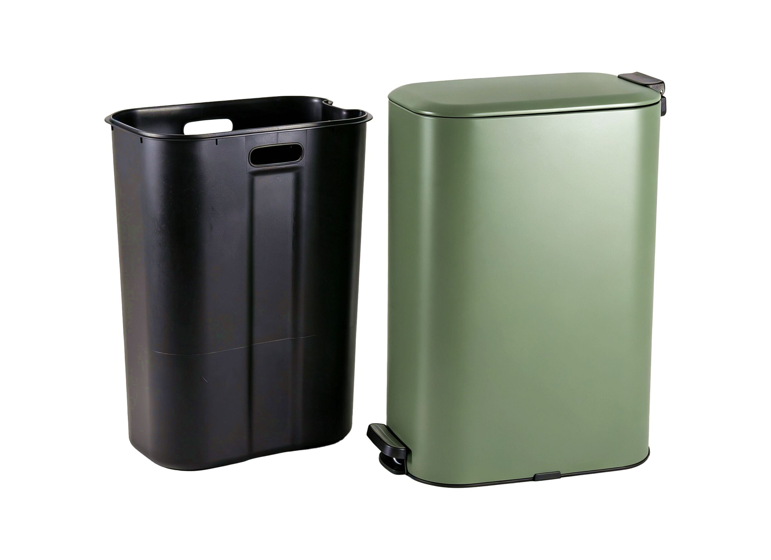 Aperçu - Poubelle à pédale Basil 30L - vert