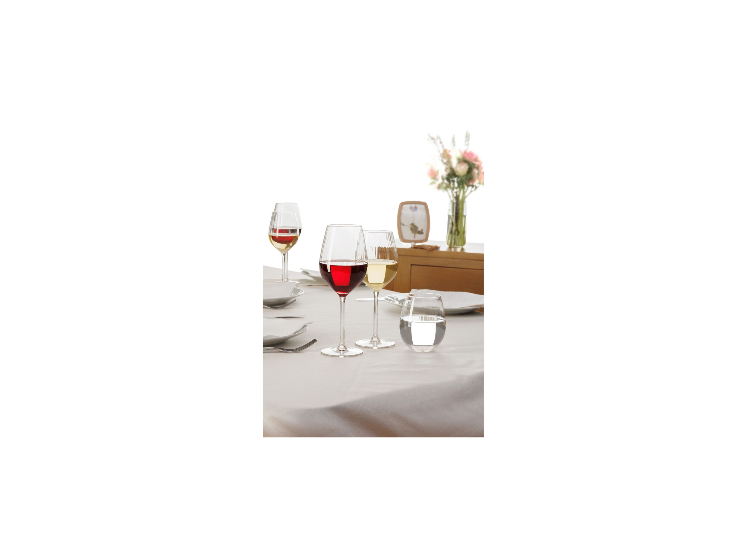 Sfeerfoto - Glazenset Volta 12-delig - glas - transparant