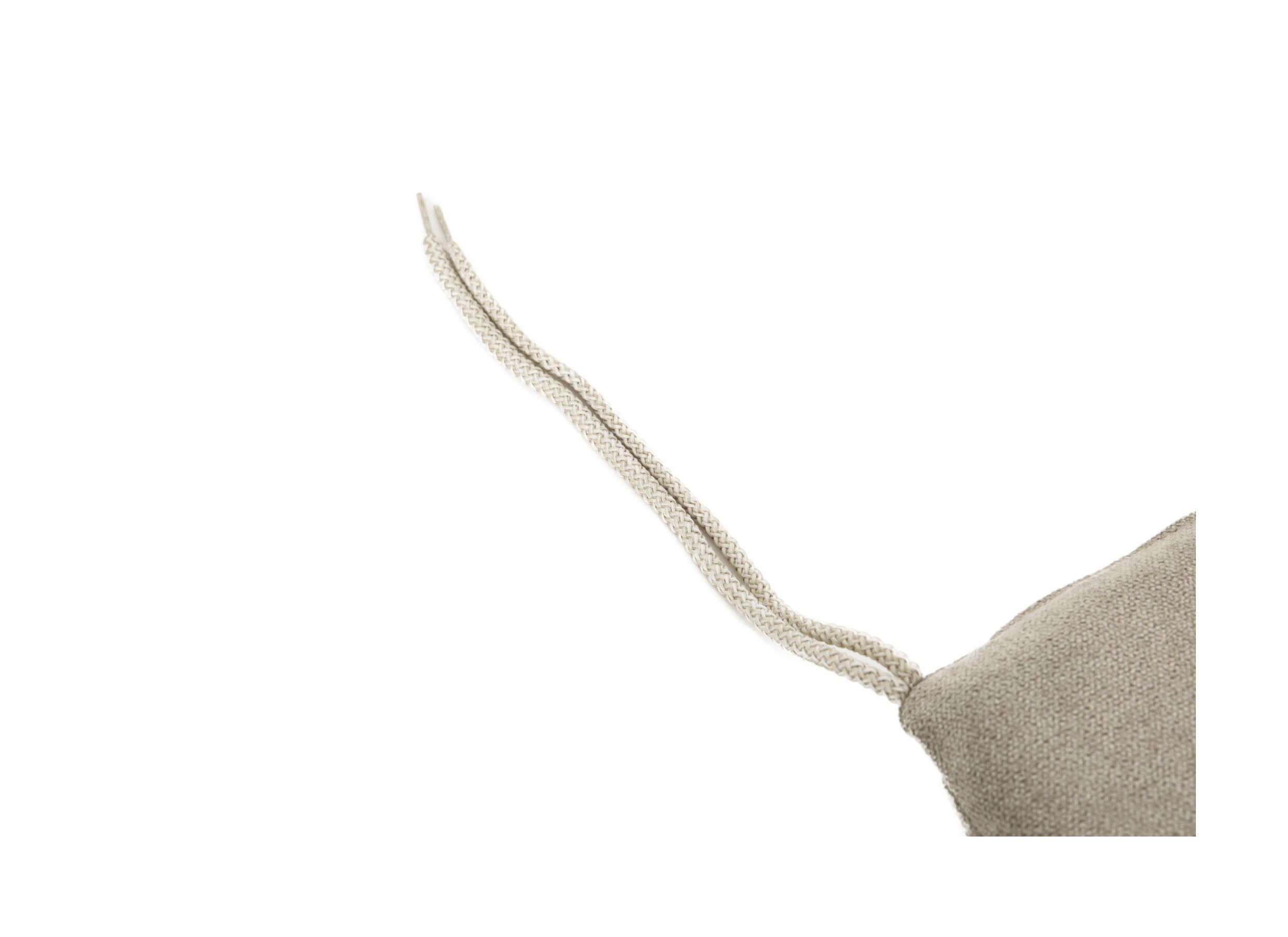 Detailfoto - Stoelkussen Enjoy 40x40cm - stof - beige