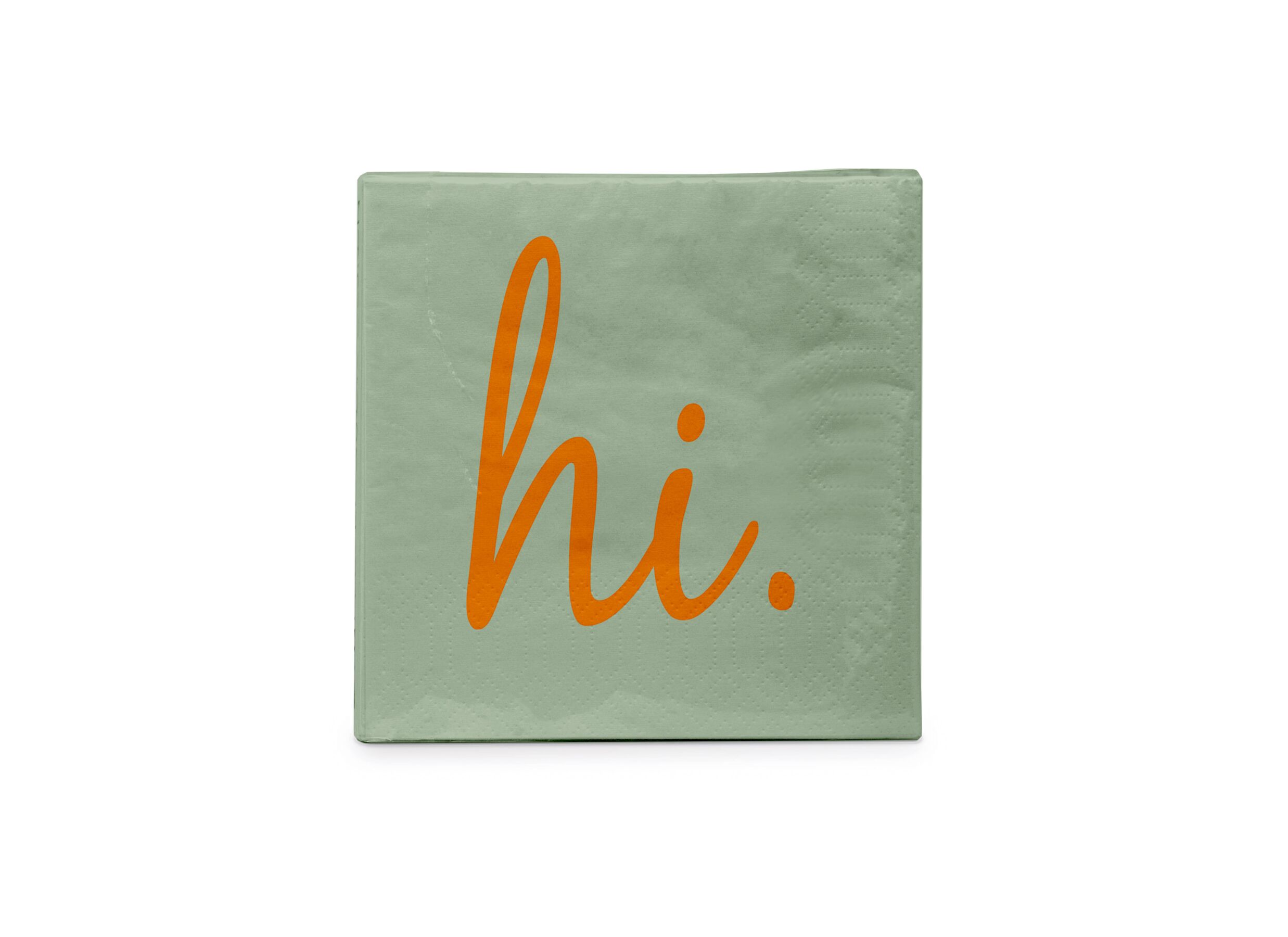 Serviette Hi 33x33cm - 20 stuks - Serviette Hi 33x33cm - 20 pièces