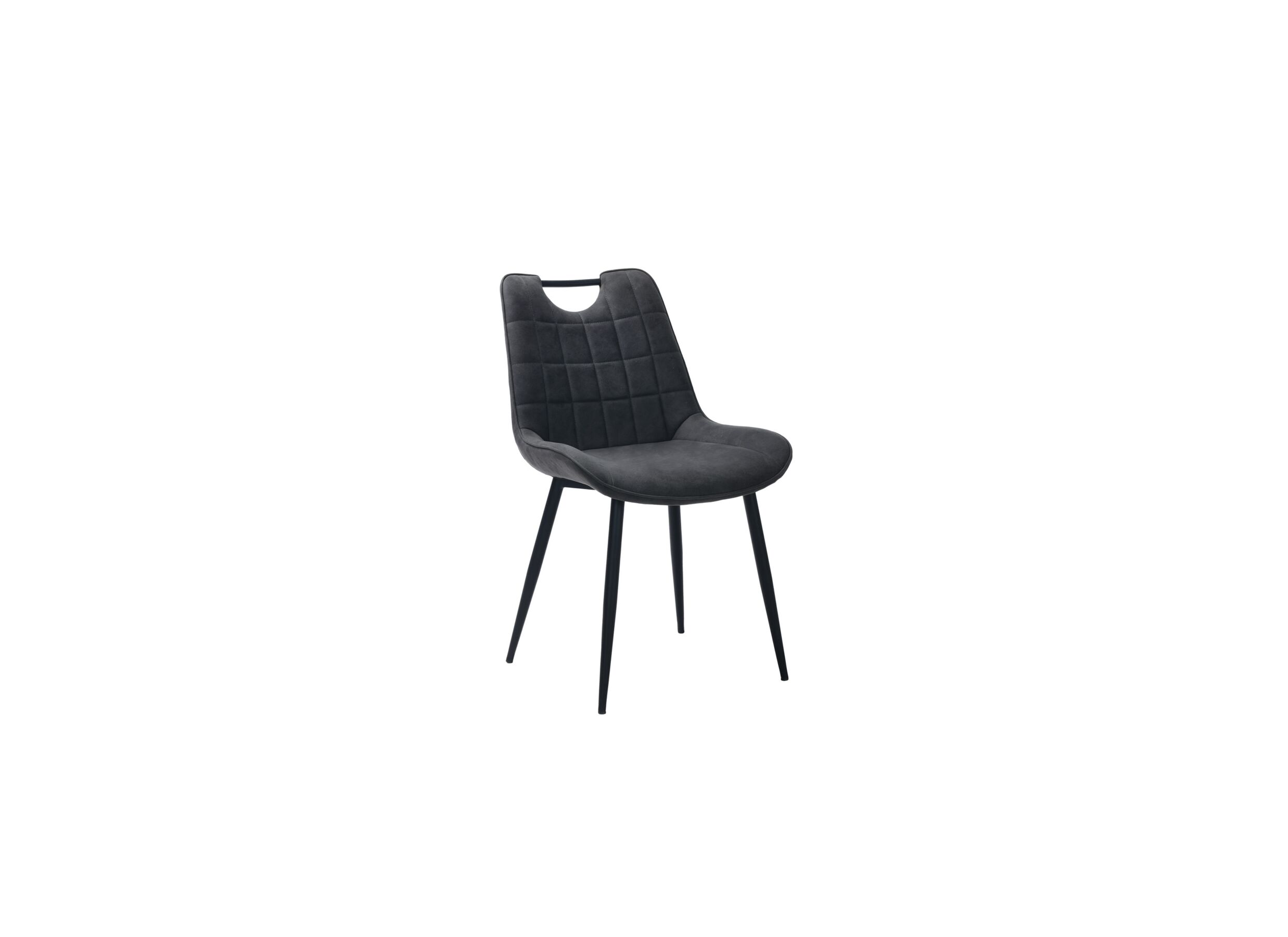 Stoel Handshake stof antraciet - Chaise Handshake tissu anthracite