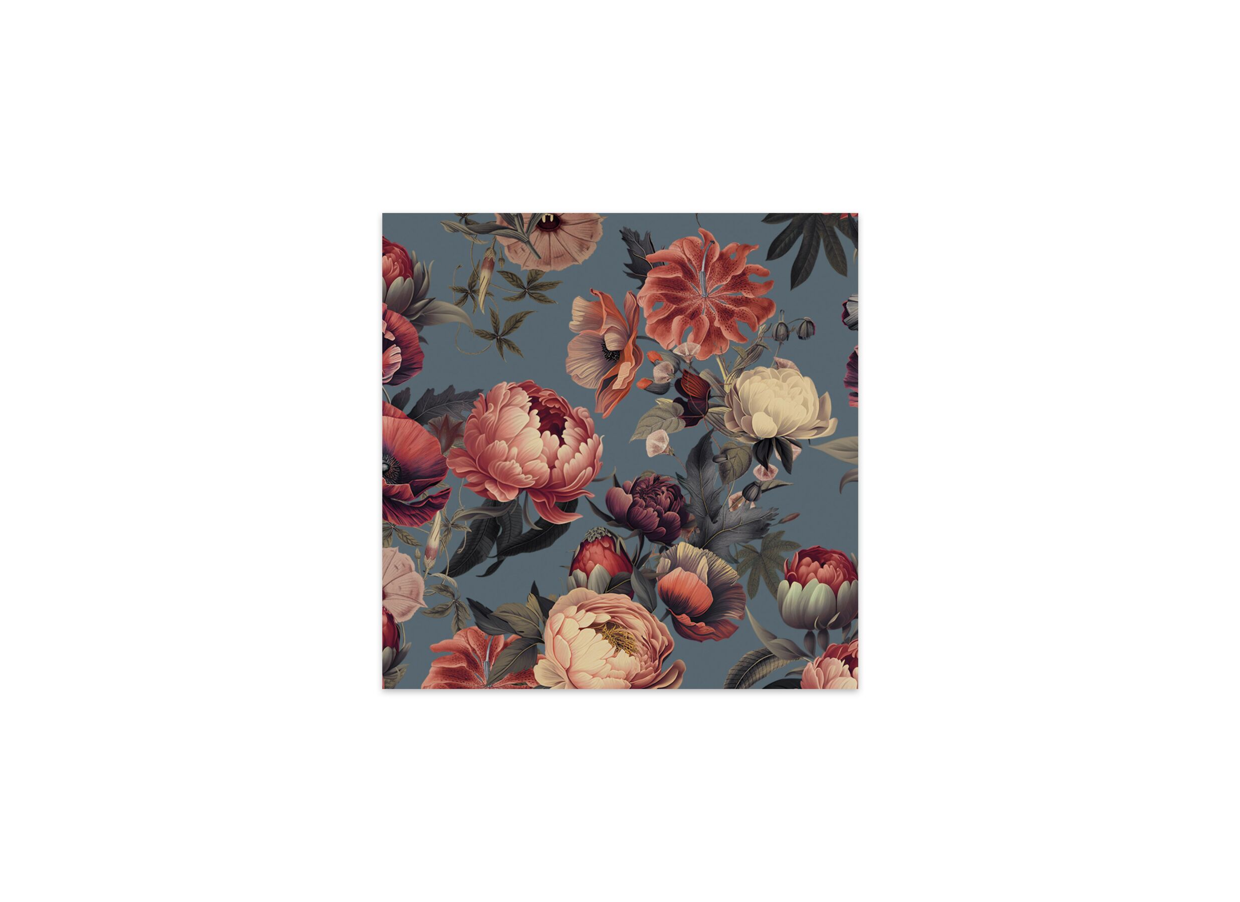 Serviette Amsterdam Floral 33x33cm - papier - multicolor 20 stuks - Serviette Amsterdam Floral 33x33cm - paper - multicolor 20 pieces