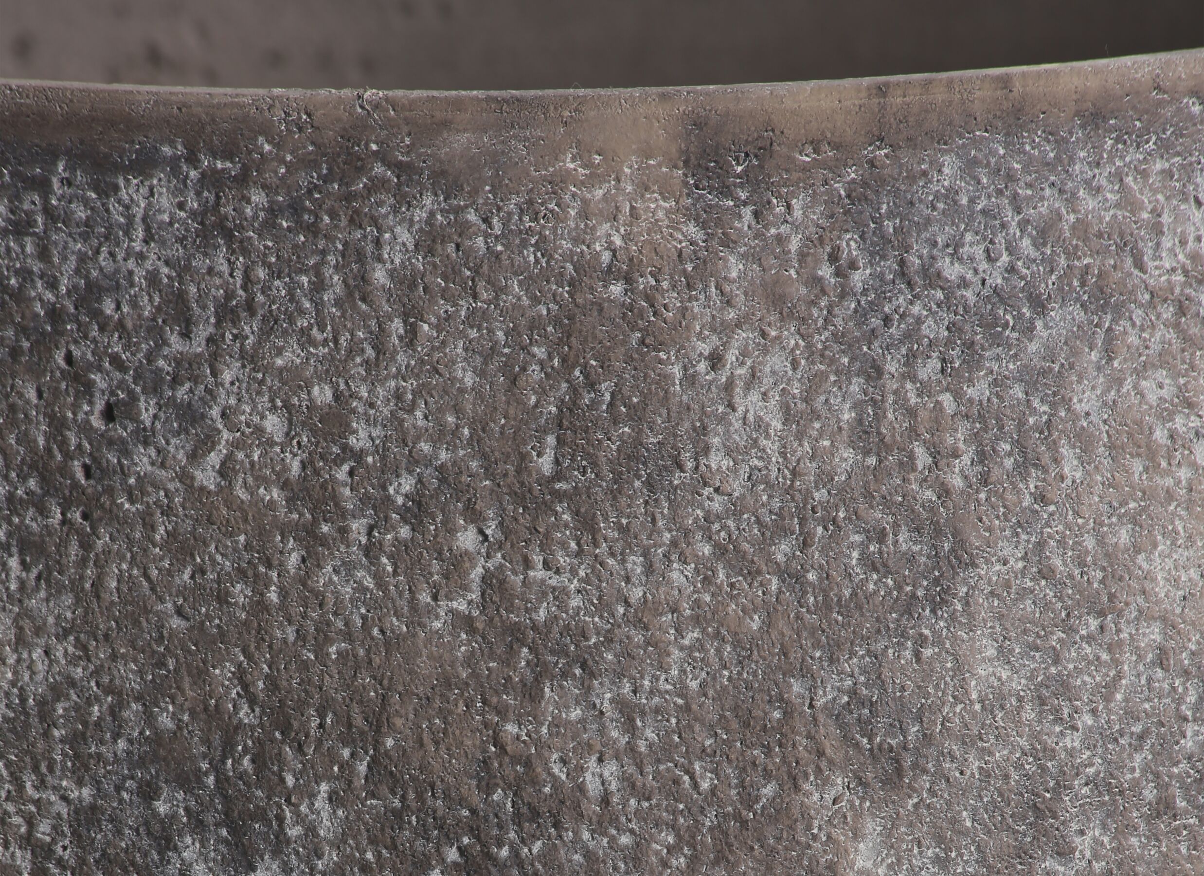 Detailfoto - Bloempot Elm cement - taupe set van 3
