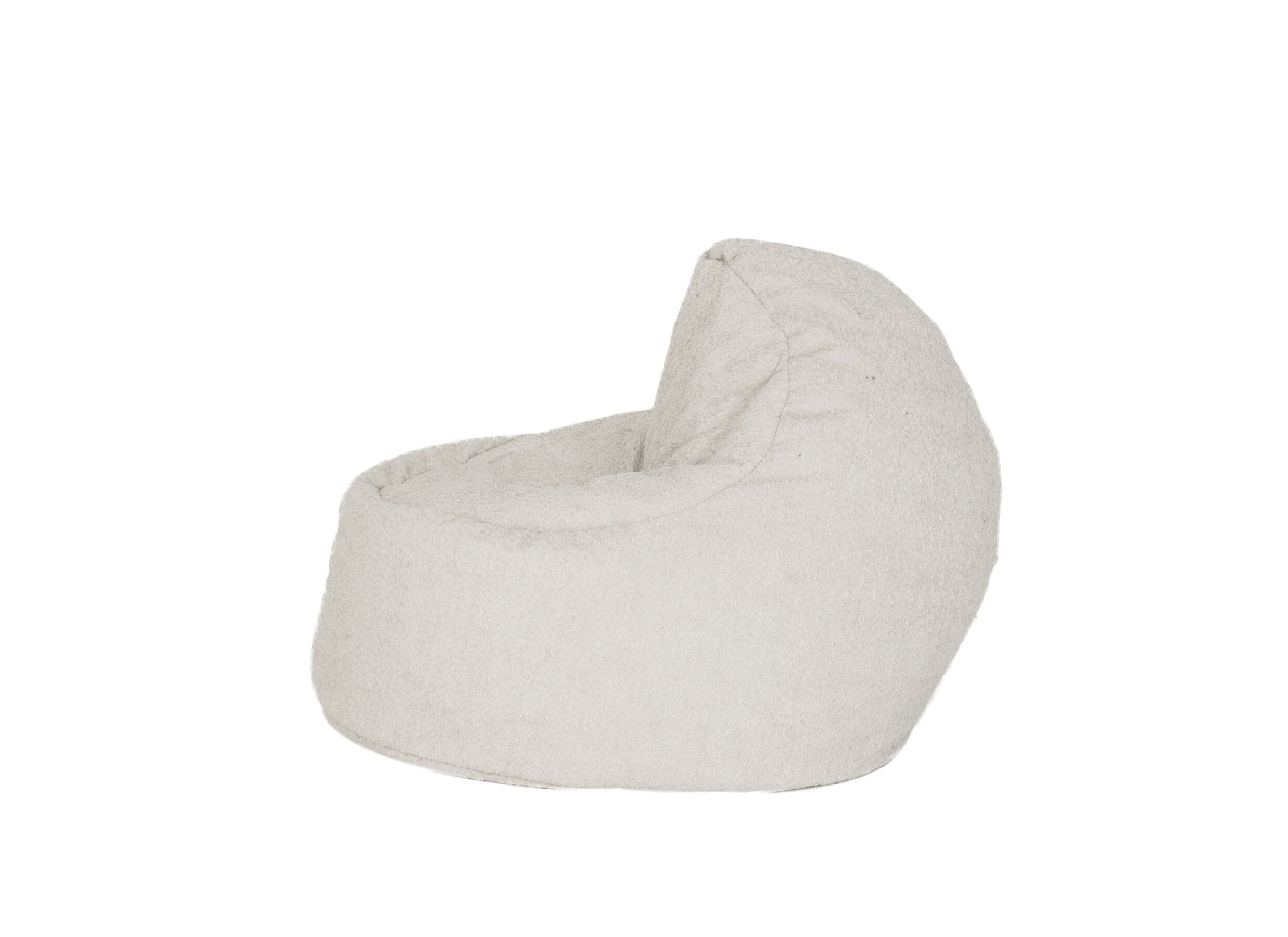 Aperçu - Pouf poire Rimo Coral tissu - beige