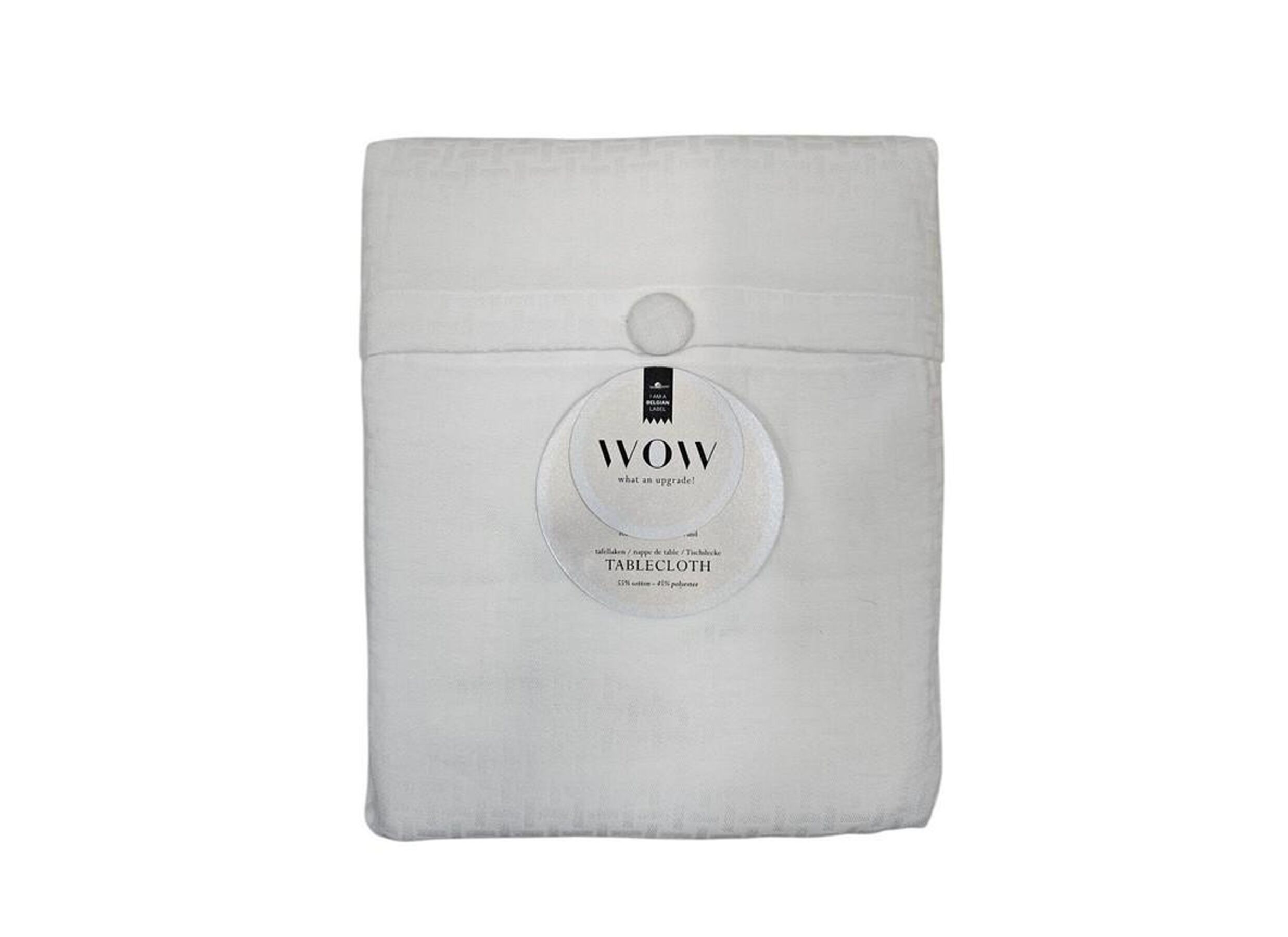 Plus Important - Nappe Wow Ø180cm - coton & lin - tradition swan