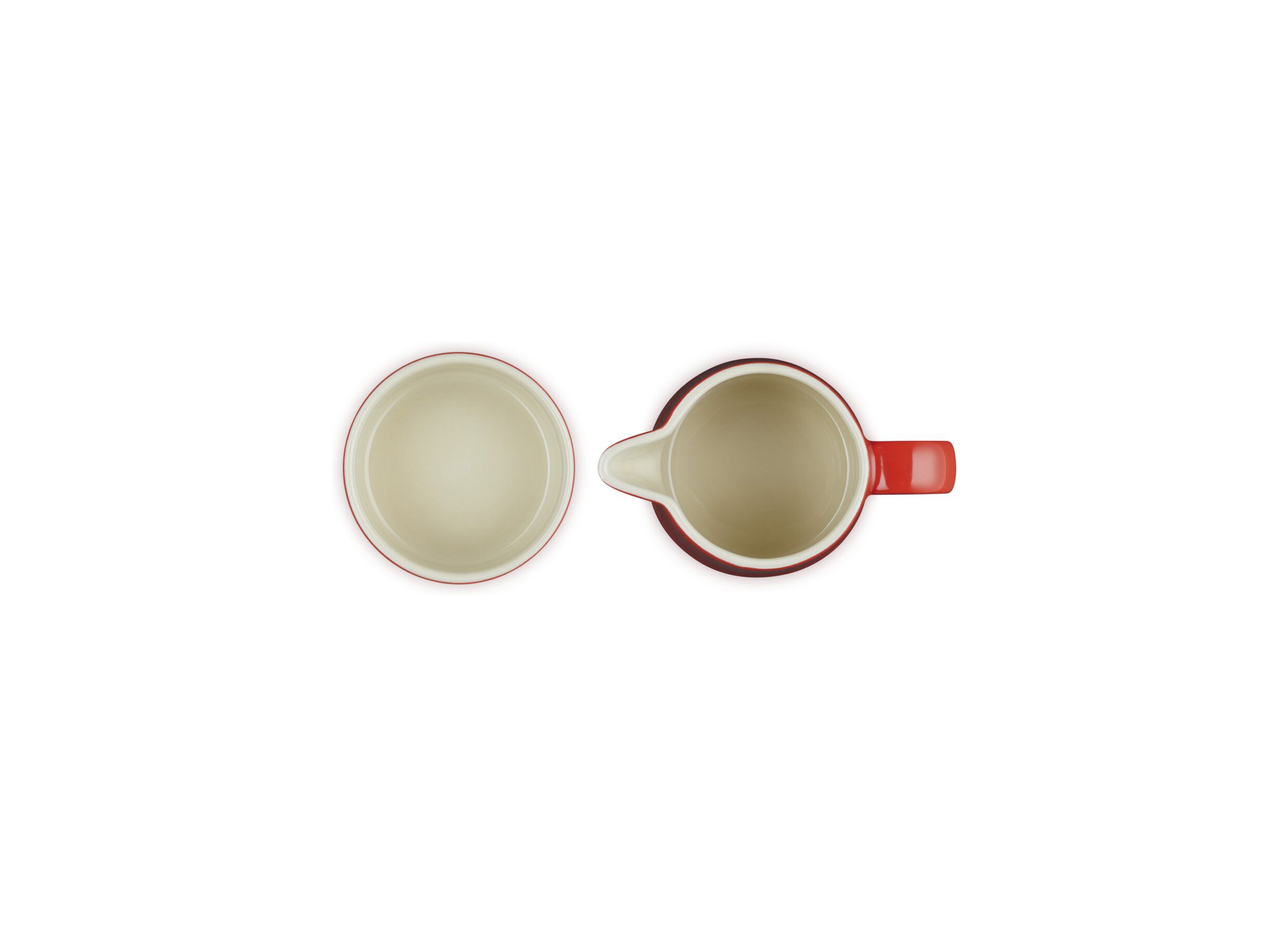 Pot à lait et sucrier Le Creuset