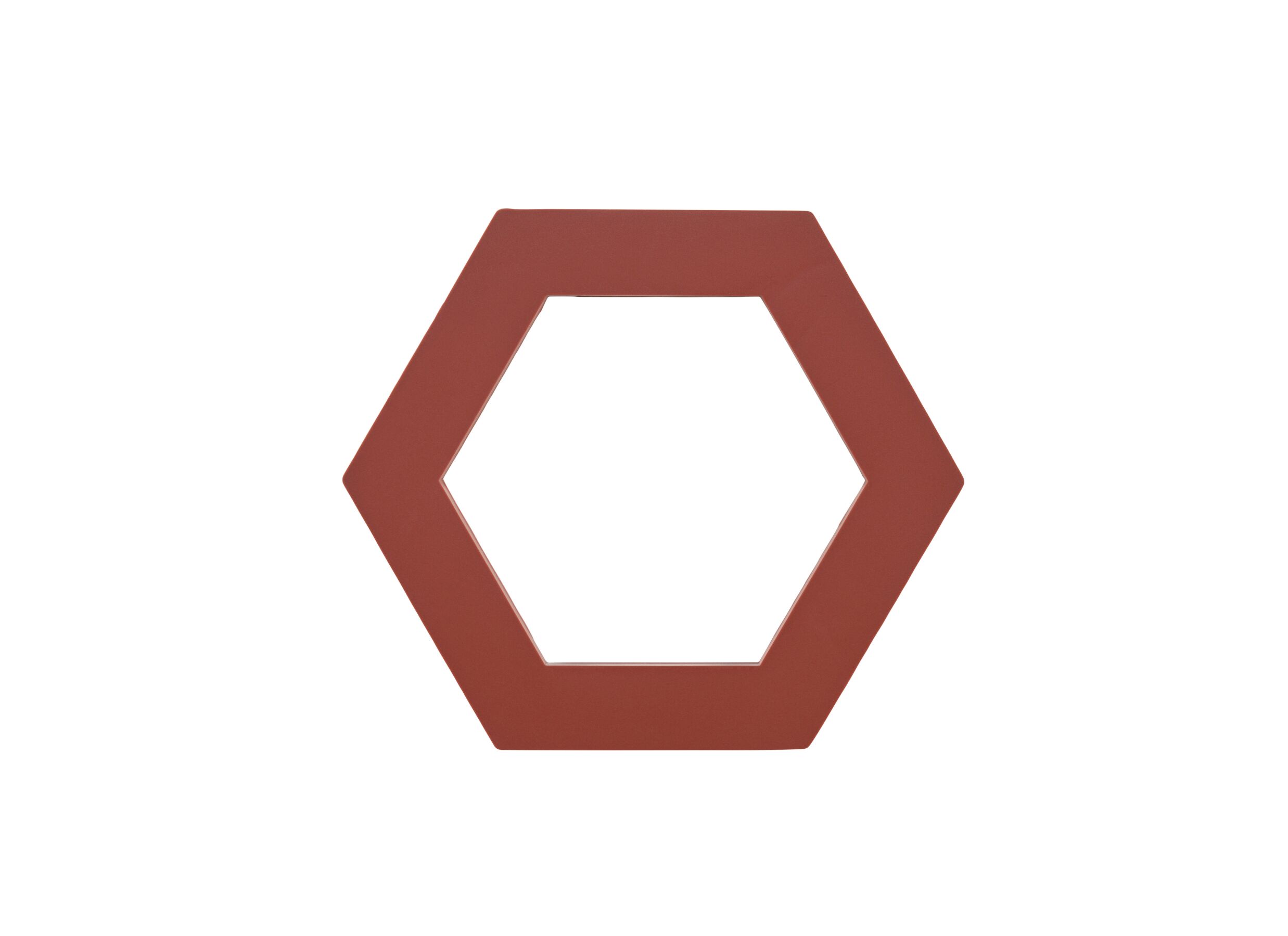 Overzichtsfoto - Pannenonderzetter 16x14cm - silicone - bordeaux