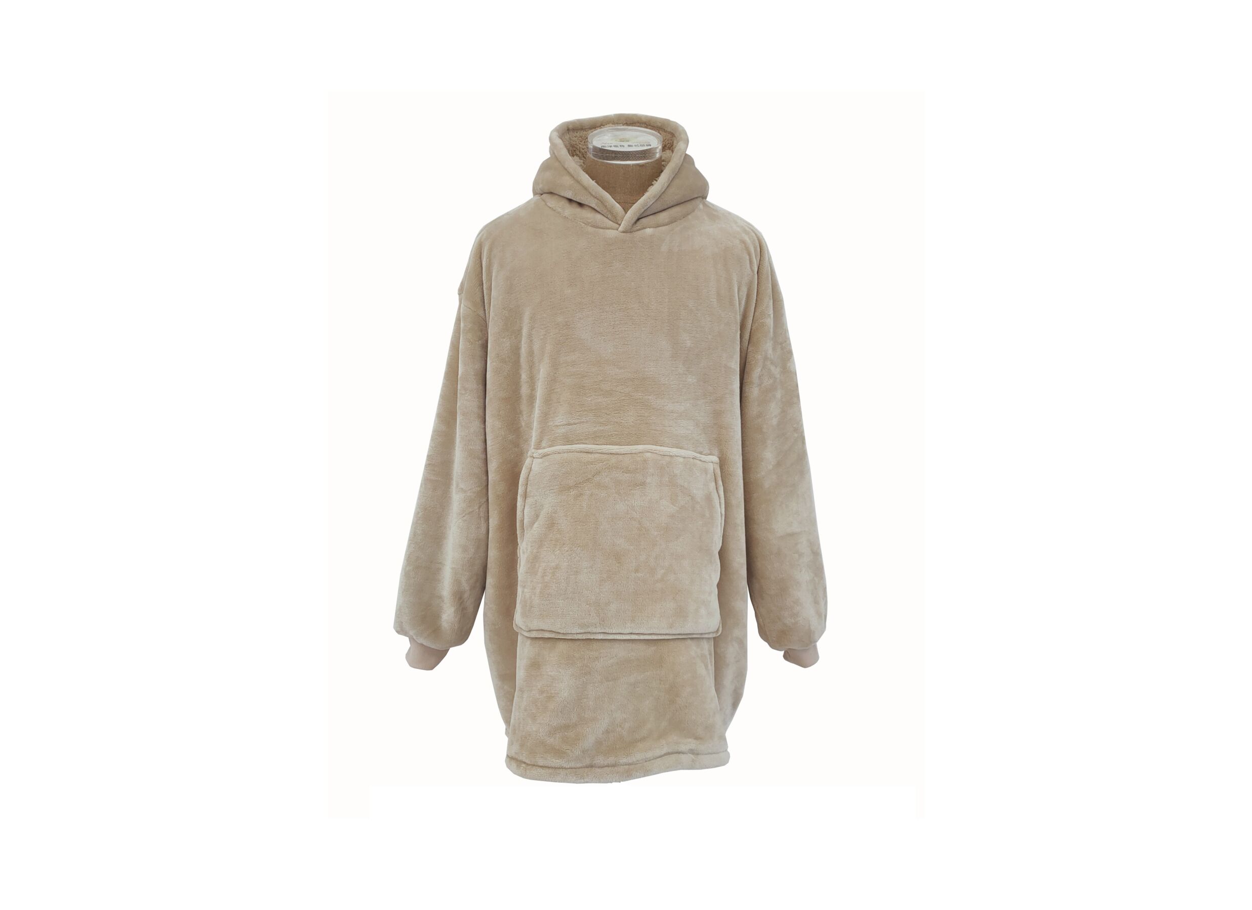 Hoofdfoto - Poncho Argentina 115x80cm - microvezel - crème