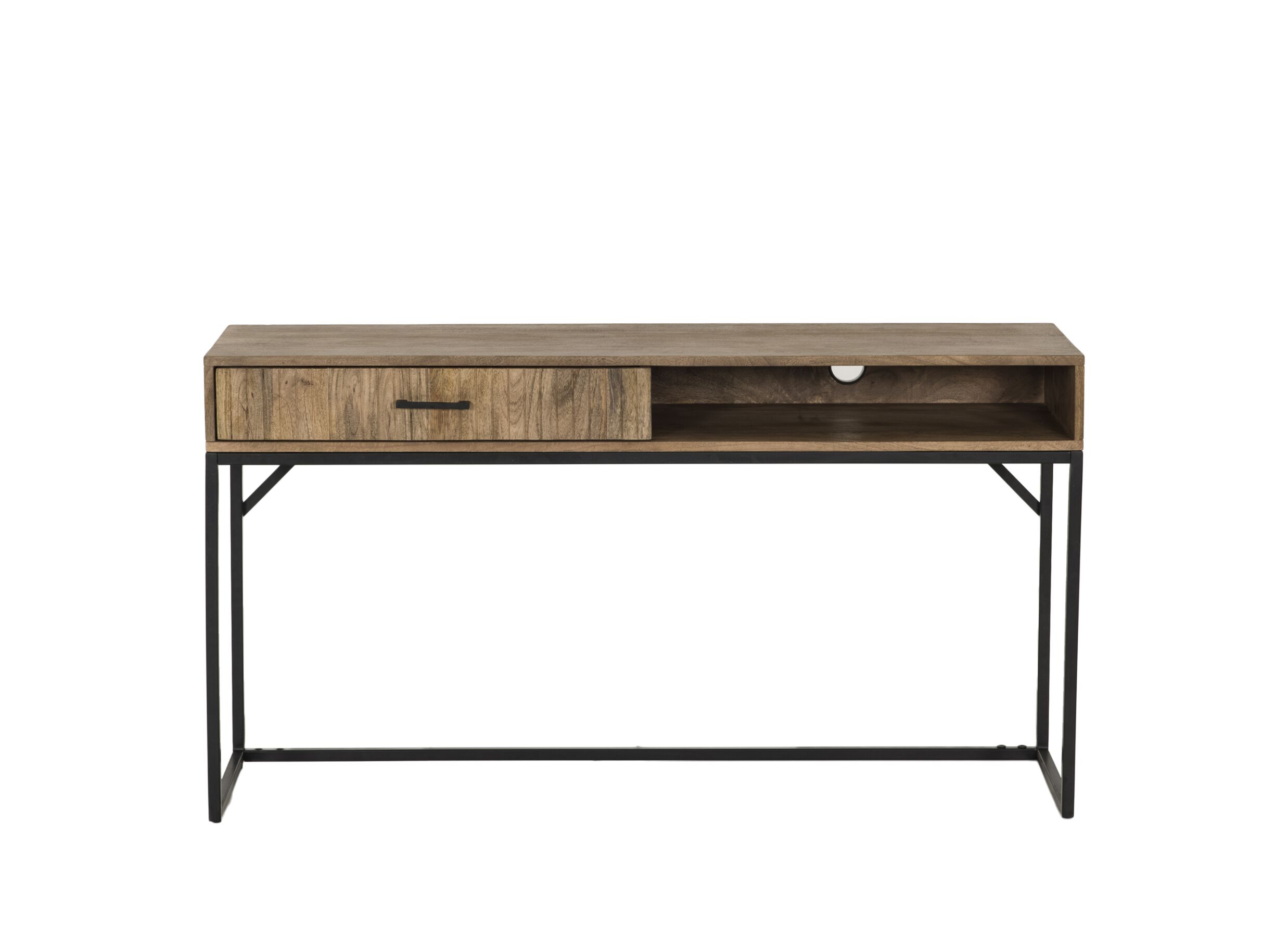 Overzichtsfoto - Wandtafel Angkor 140x40cm - mango massief - naturel