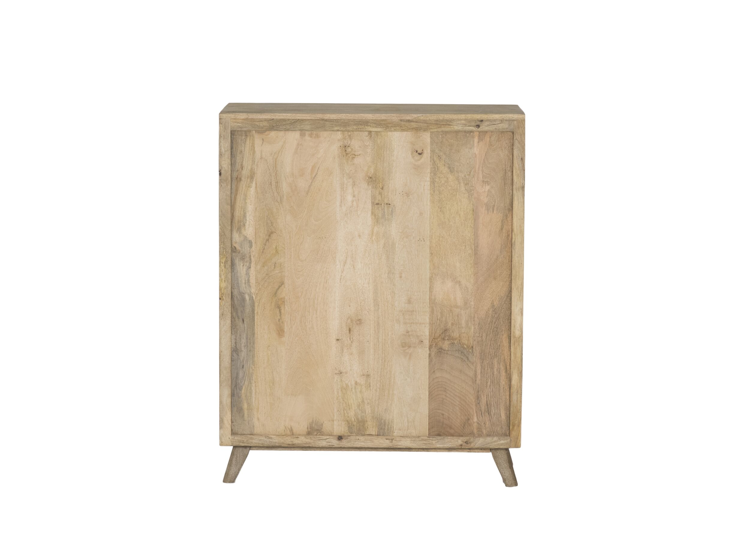 Armoire Harem 90x40x112cm - mangue massif - marron & multicolor