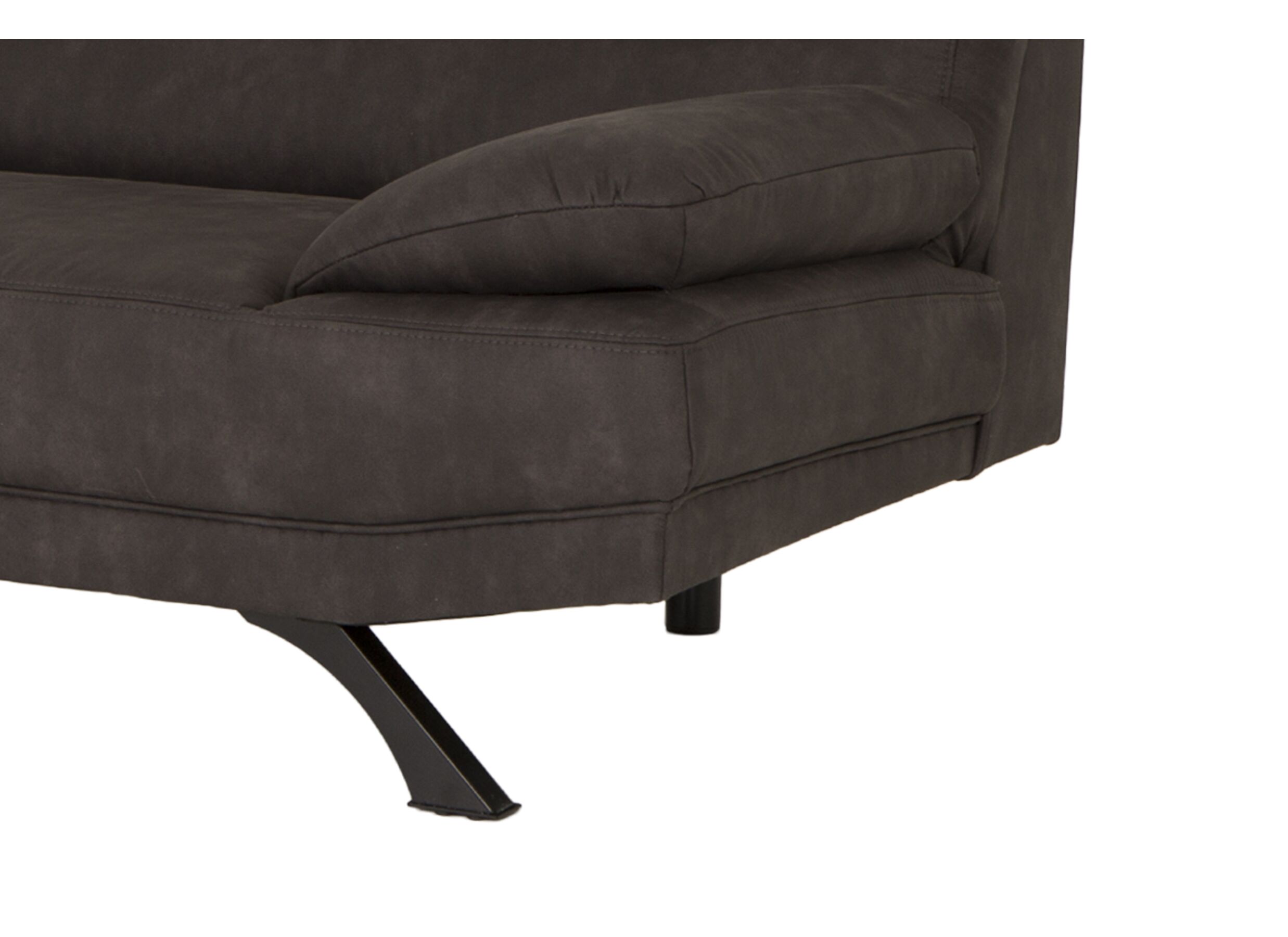 Zetel Bruno 3+2-zit - stof - antraciet