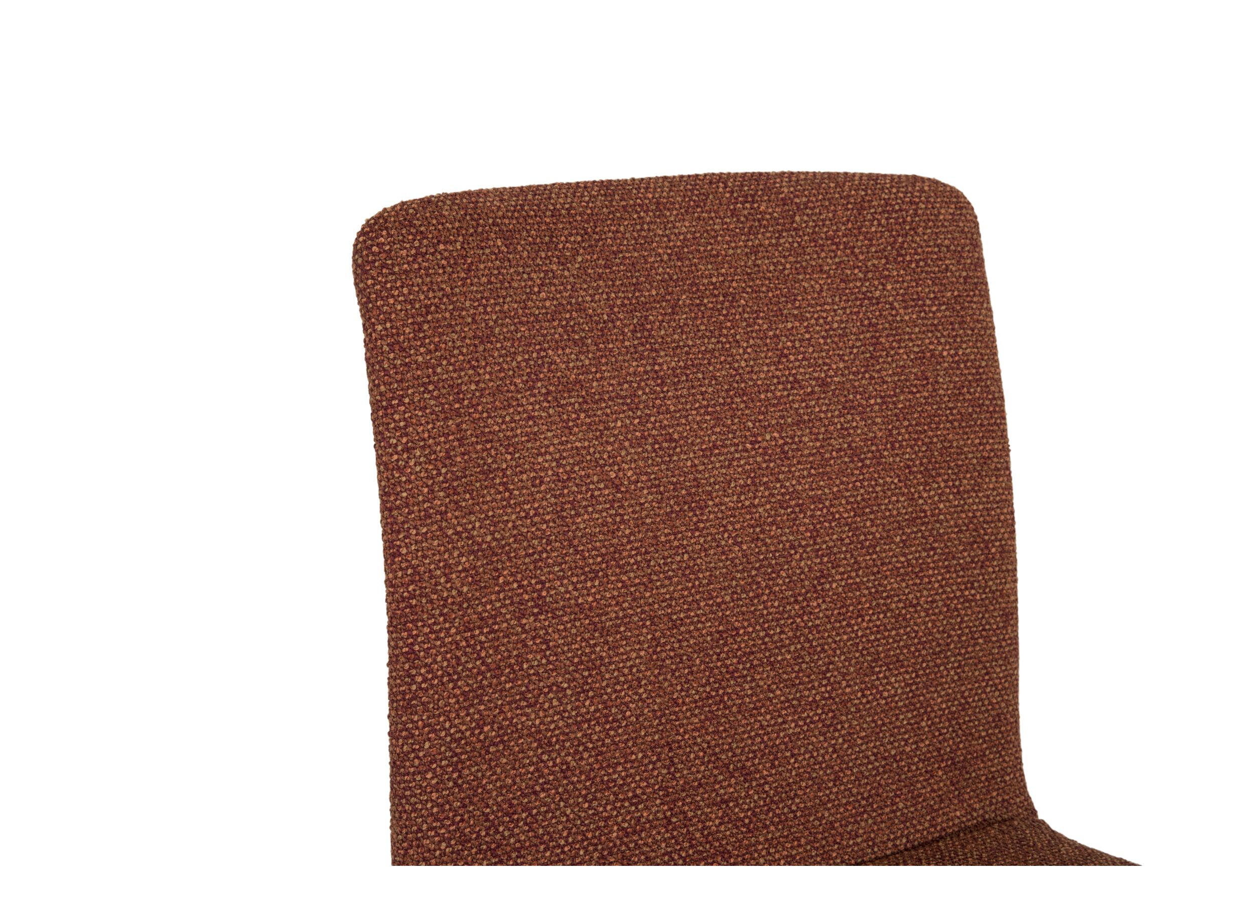 Chaise Pisa 44,5x55,5x82cm - fibre polyester/acier -tabasco