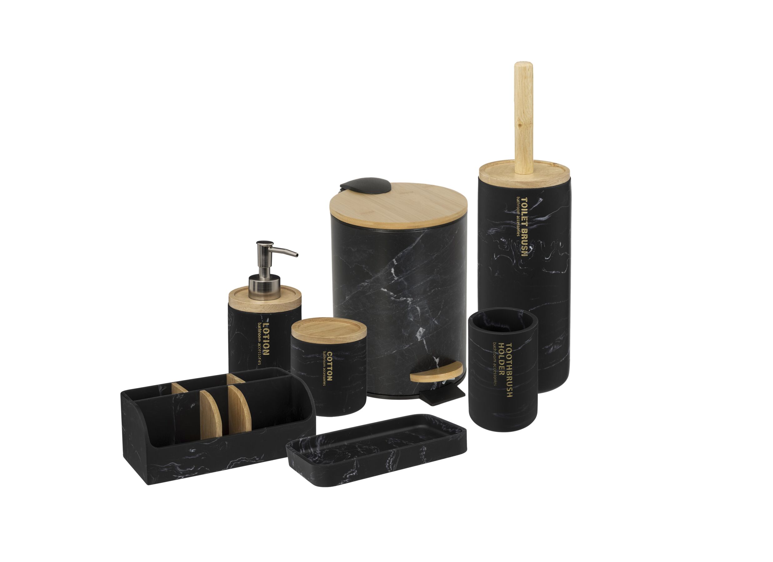 Distributeur de savon Lea noir