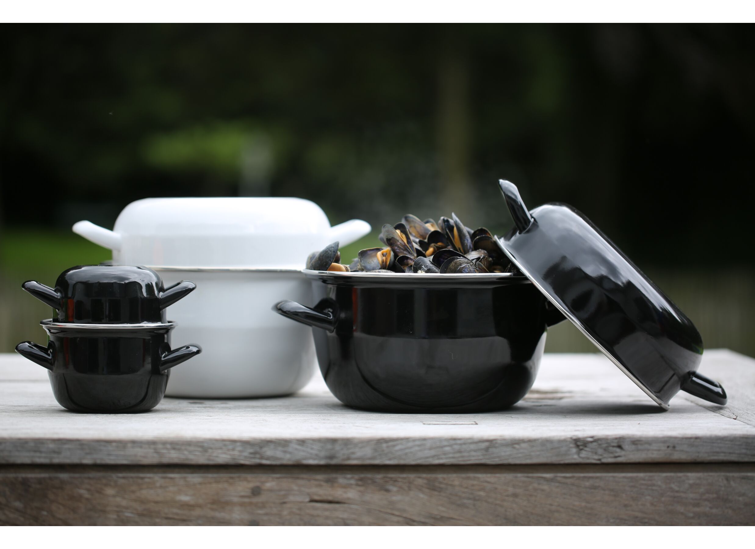 Foto ambiance - Casserole à moules Ø18cm noir