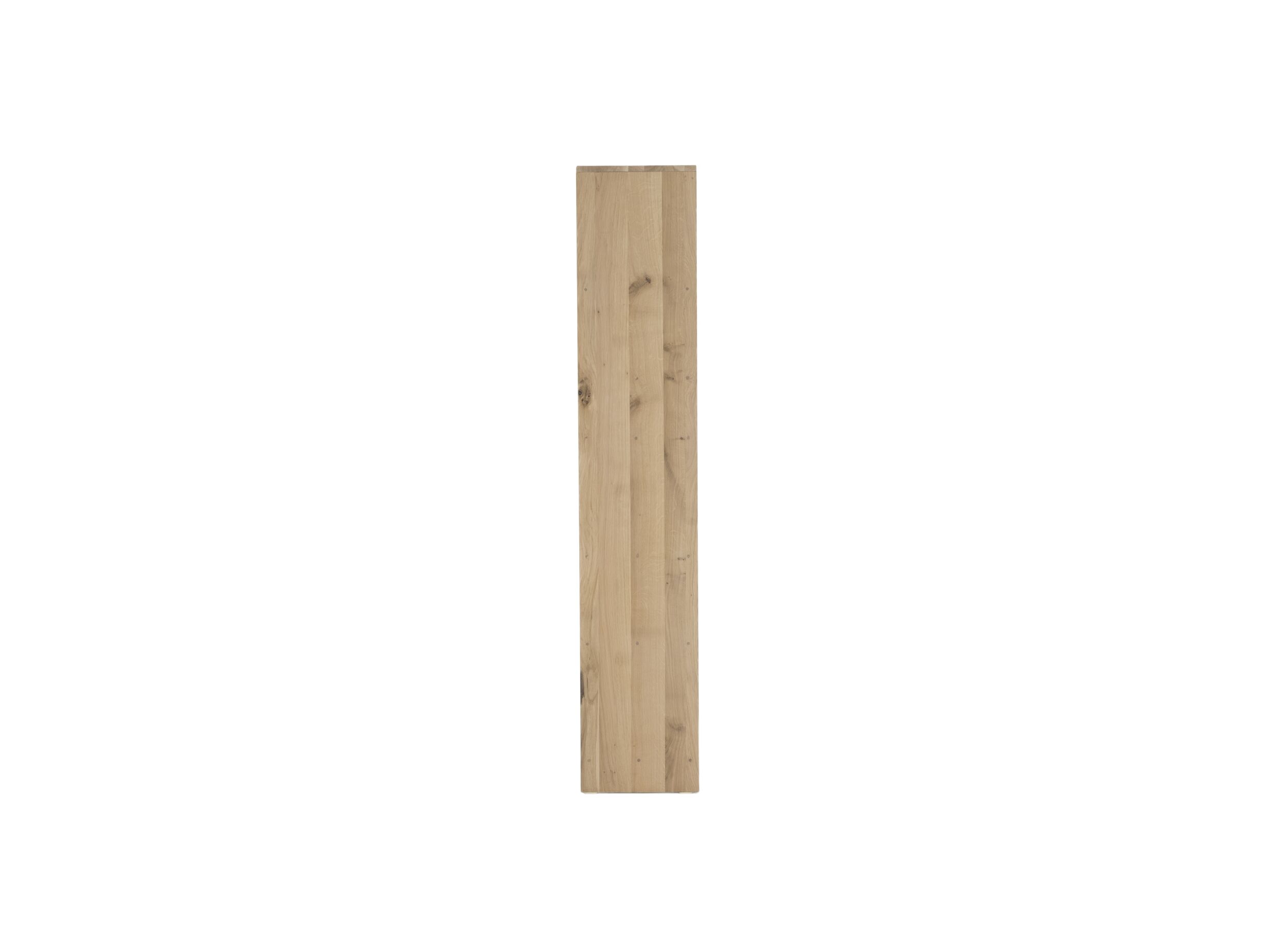 Overzichtsfoto - Wandrek Robur 120x40x210cm - eik massief - naturel
