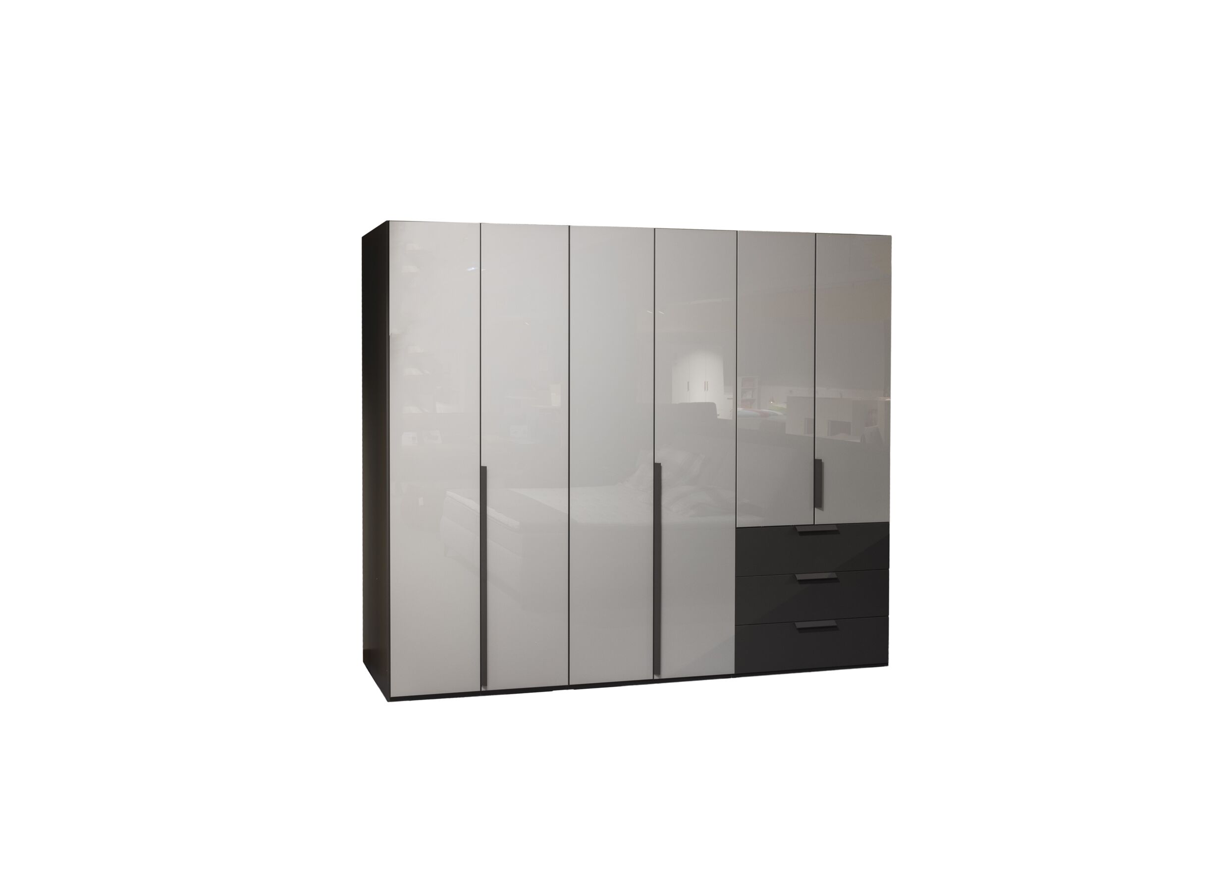 Systeemkast Orange 300cm - decor - grafiet - Systeemkast Orange 300cm - decor - grafiet