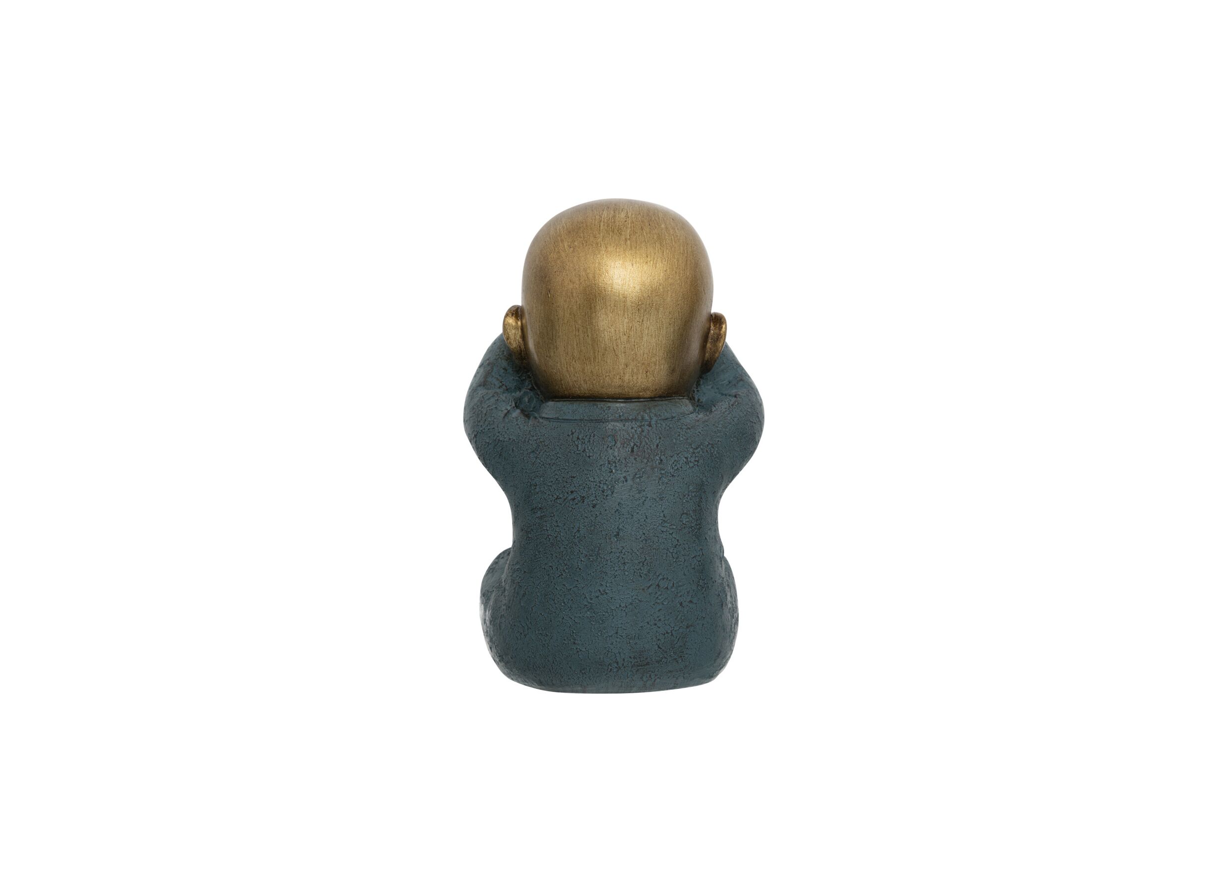 Aperçu - Statue bouddha Sagesse Jiling H21cm lot de 3