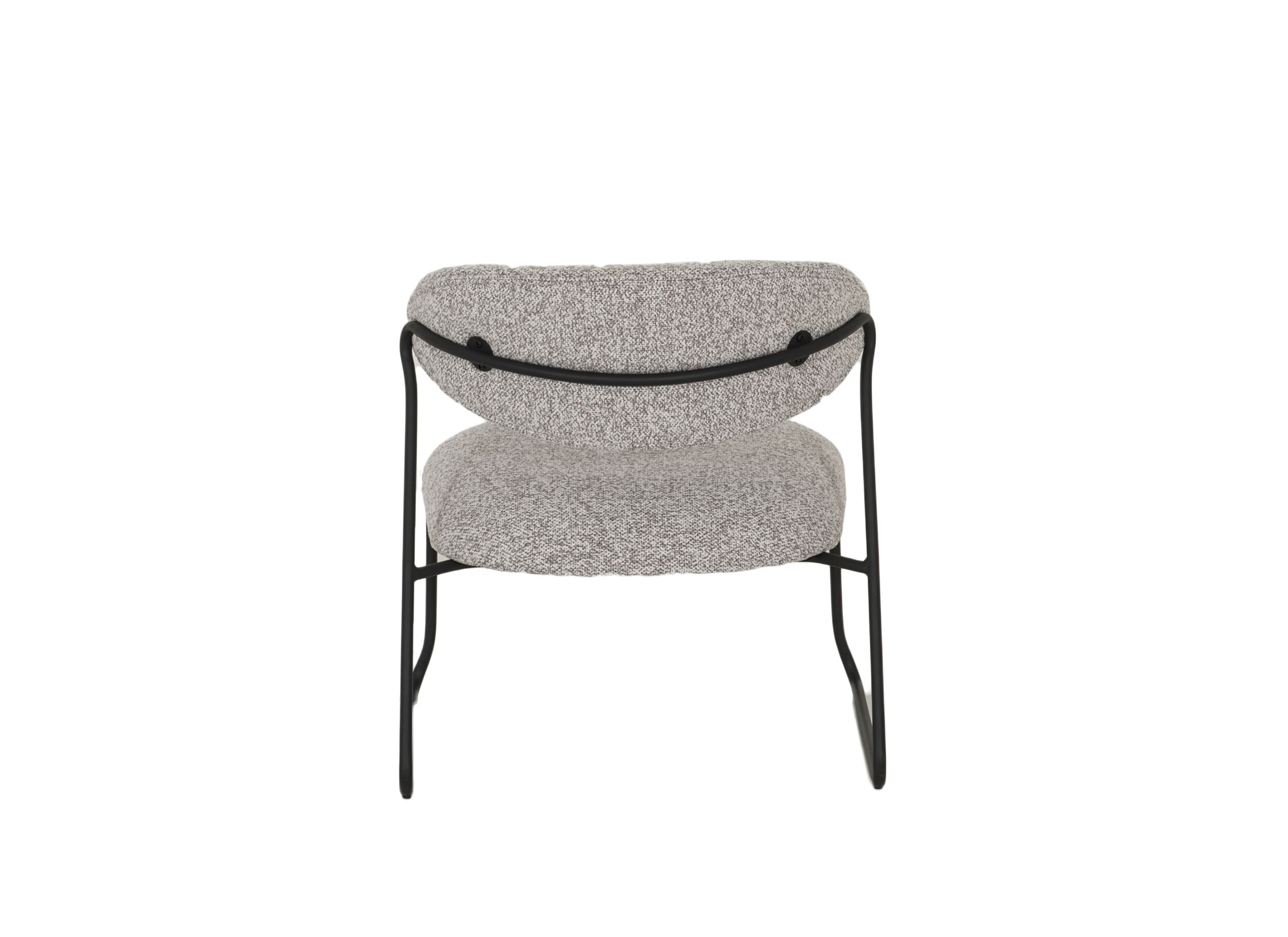Overzichtsfoto - Stoel Folly 65x67x70cm - stof - grijs
