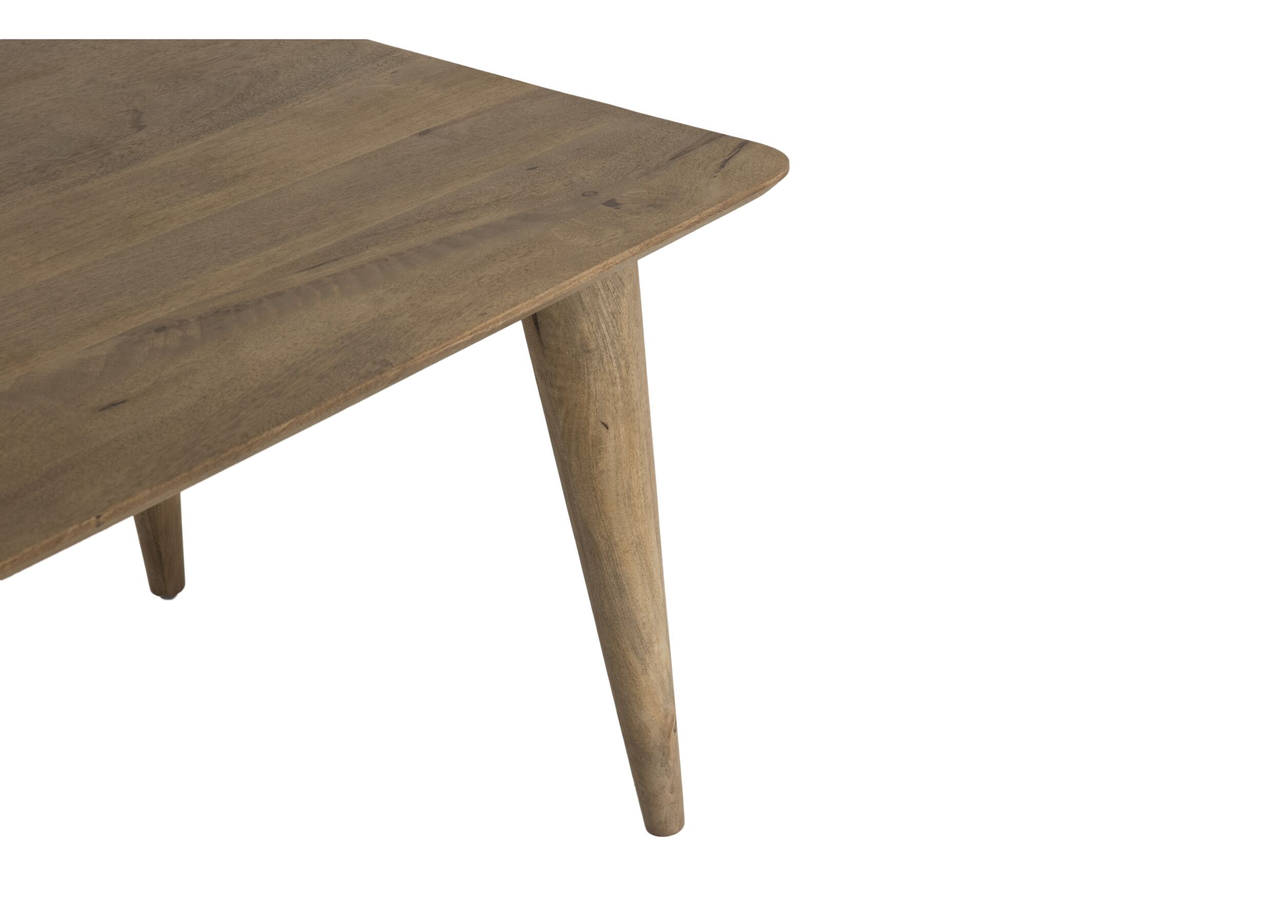 Detail - Table Tiresias 190x100cm - manguier massif - naturel