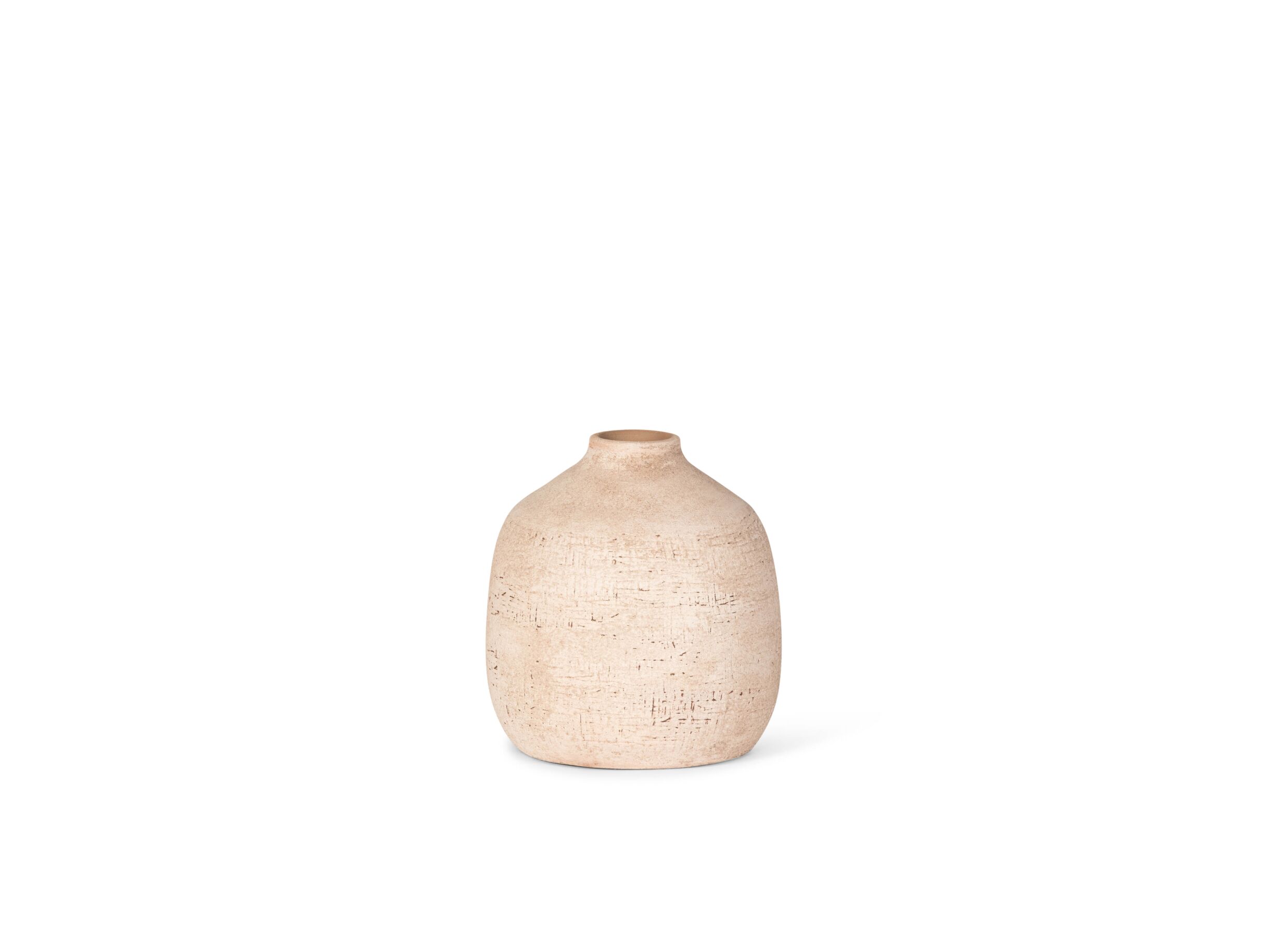 Vaas H21cm - stoneware - beige - Vaas H21cm - stoneware - beige
