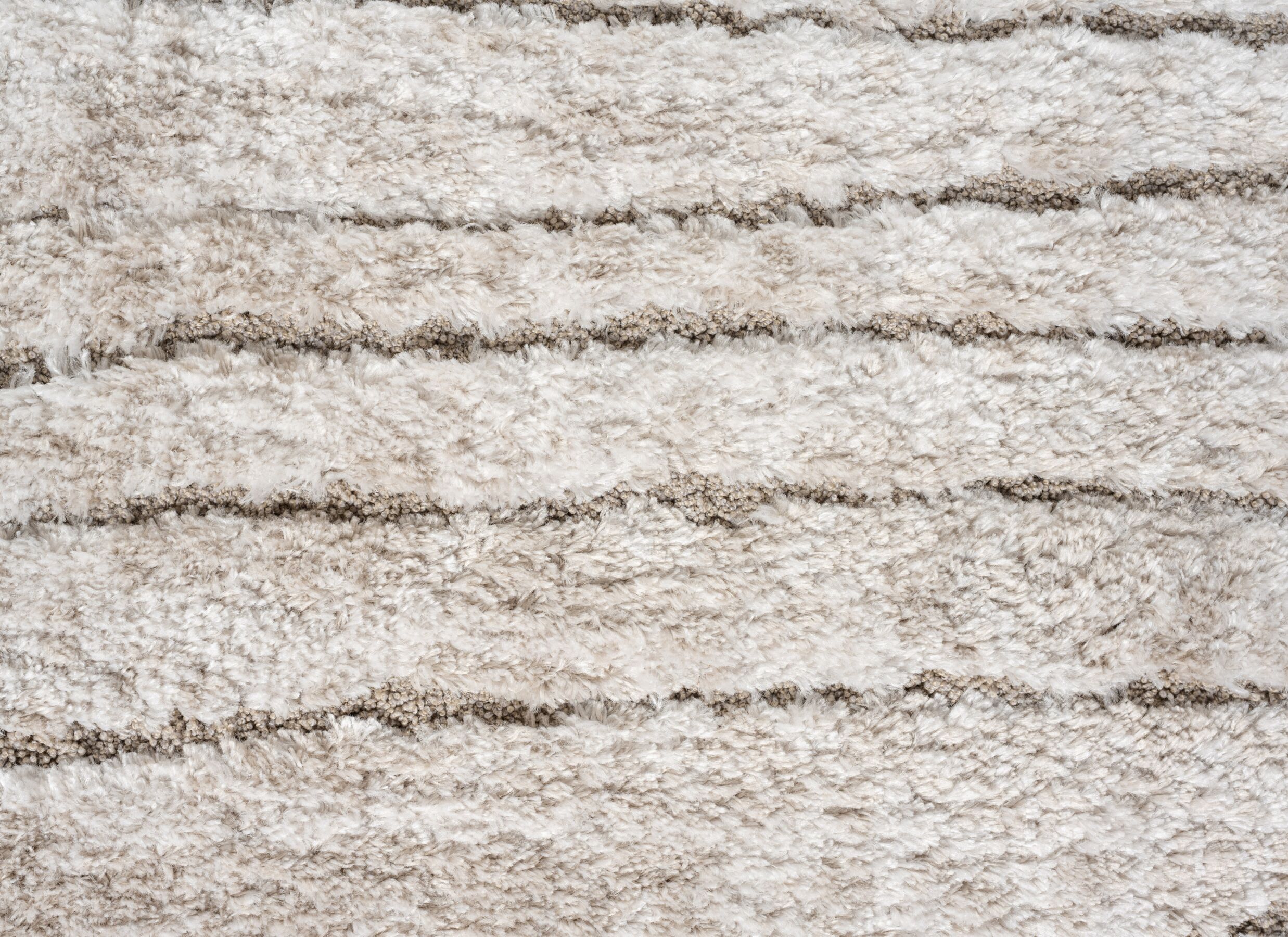 Detailfoto - Tapijt Madagaskar 200x290cm - poleystervezel - beige