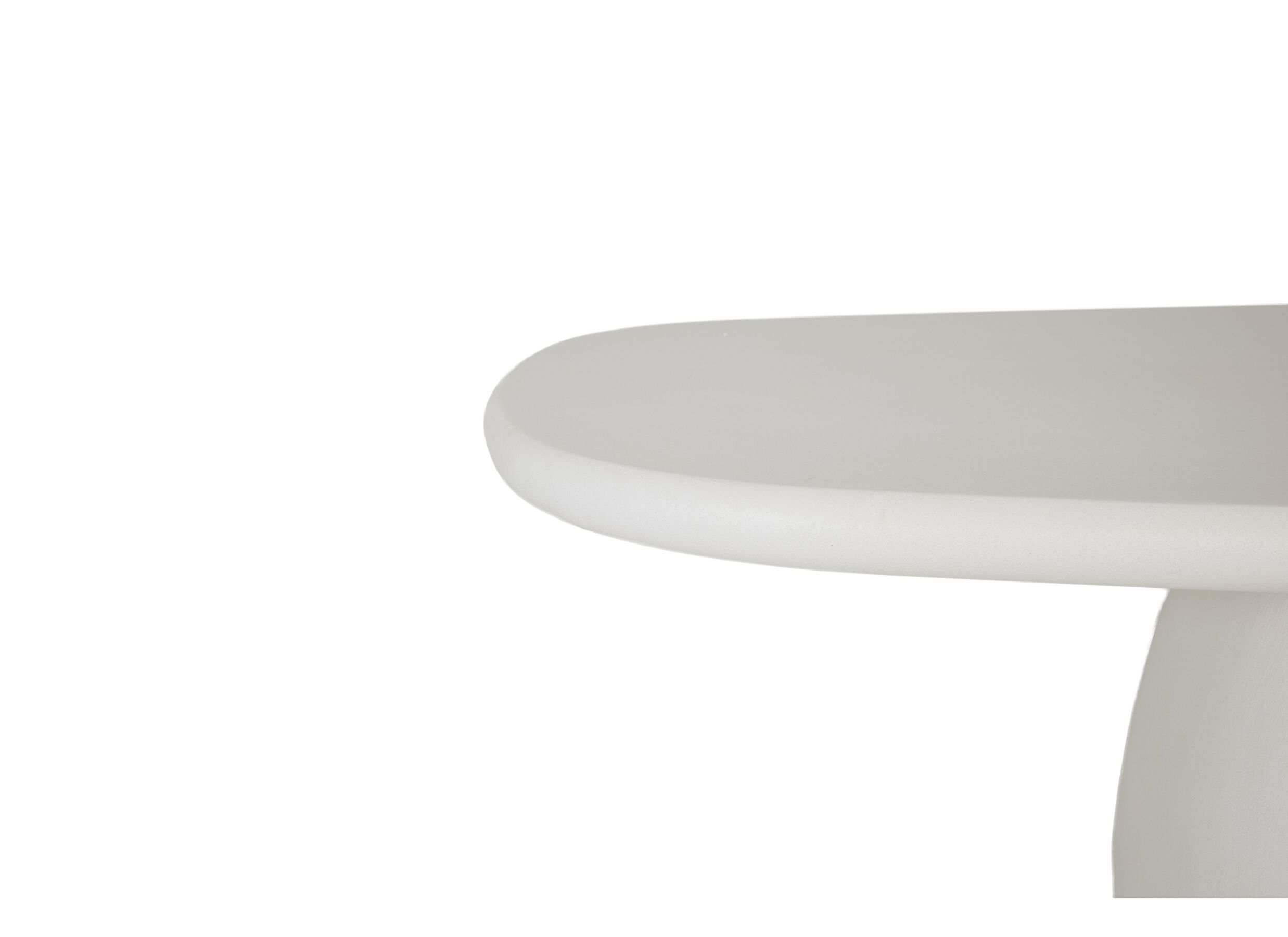 Detail - Table Danilo 220x110cm - décor - milky white