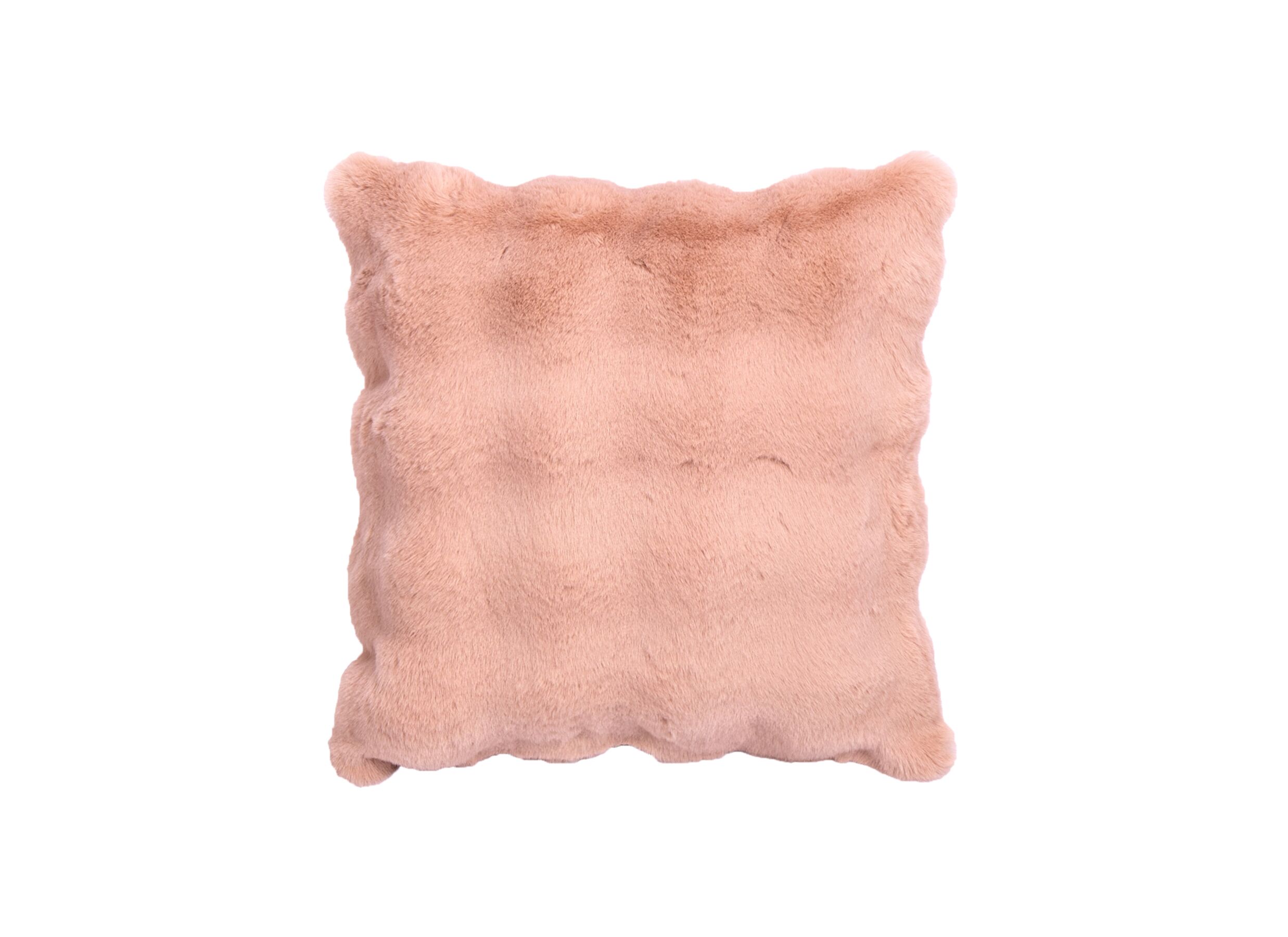 Hoofdfoto - Kussen Dreamy 45x45cm - faux fur - roze