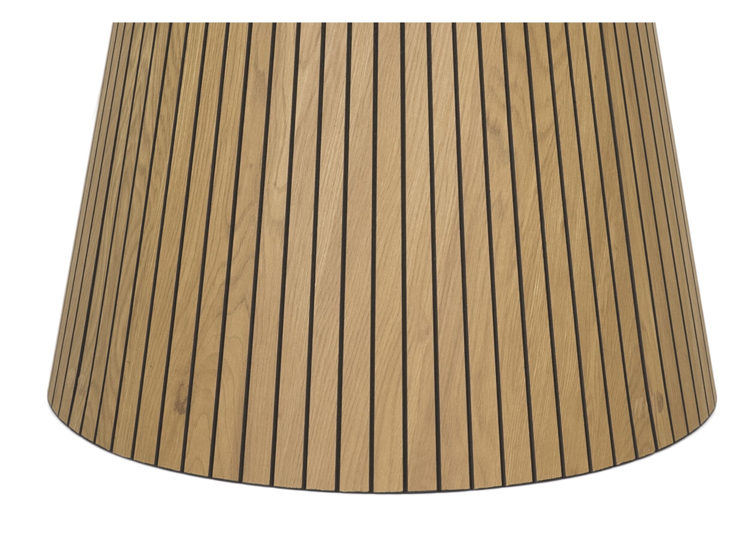 Detail - Table ronde Serenisima Ø120cm - décor - chêne