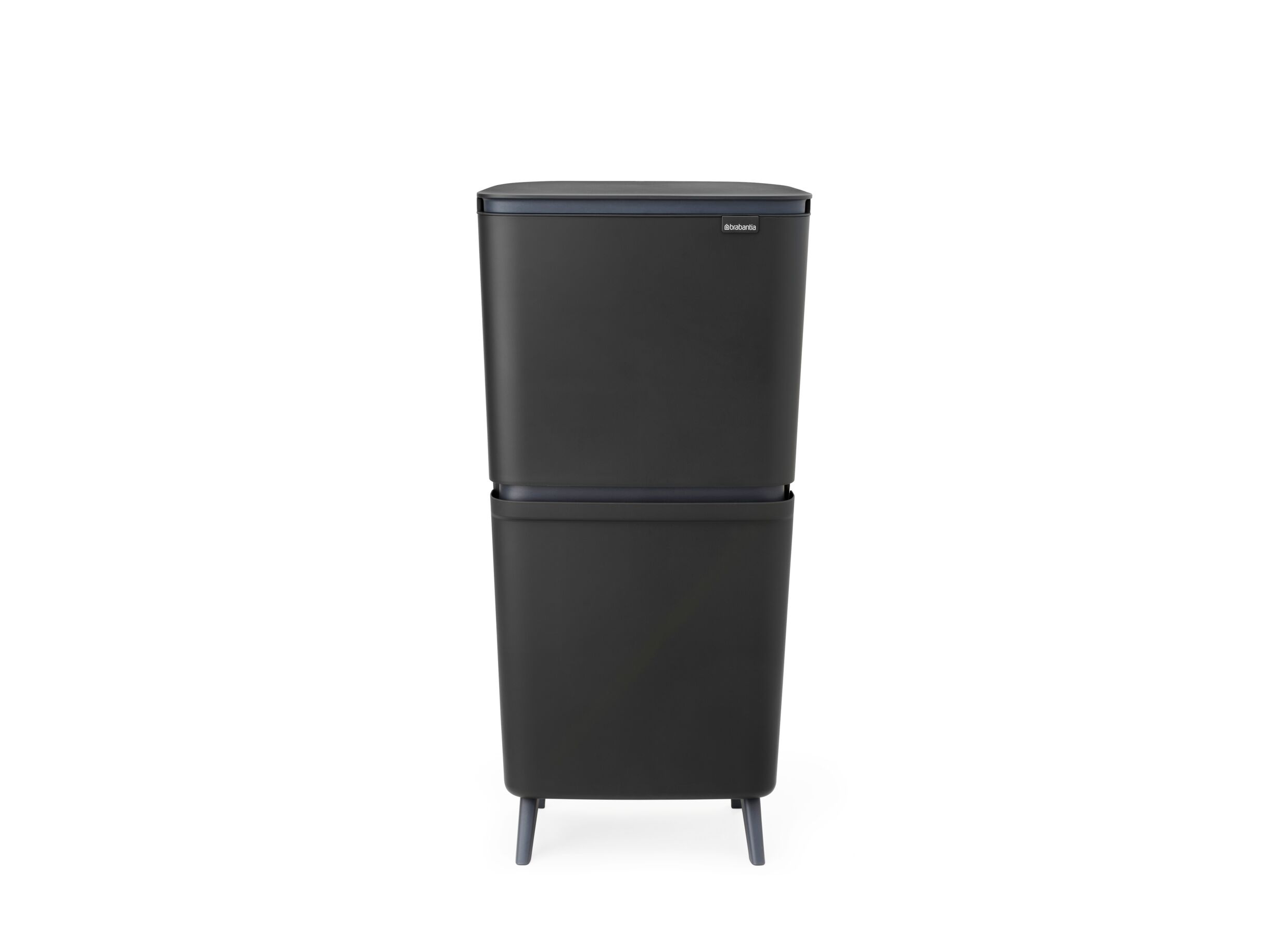 Overzichtsfoto - Vuilnisbak SortUp Recycle Brabantia 20+25L - dark grey