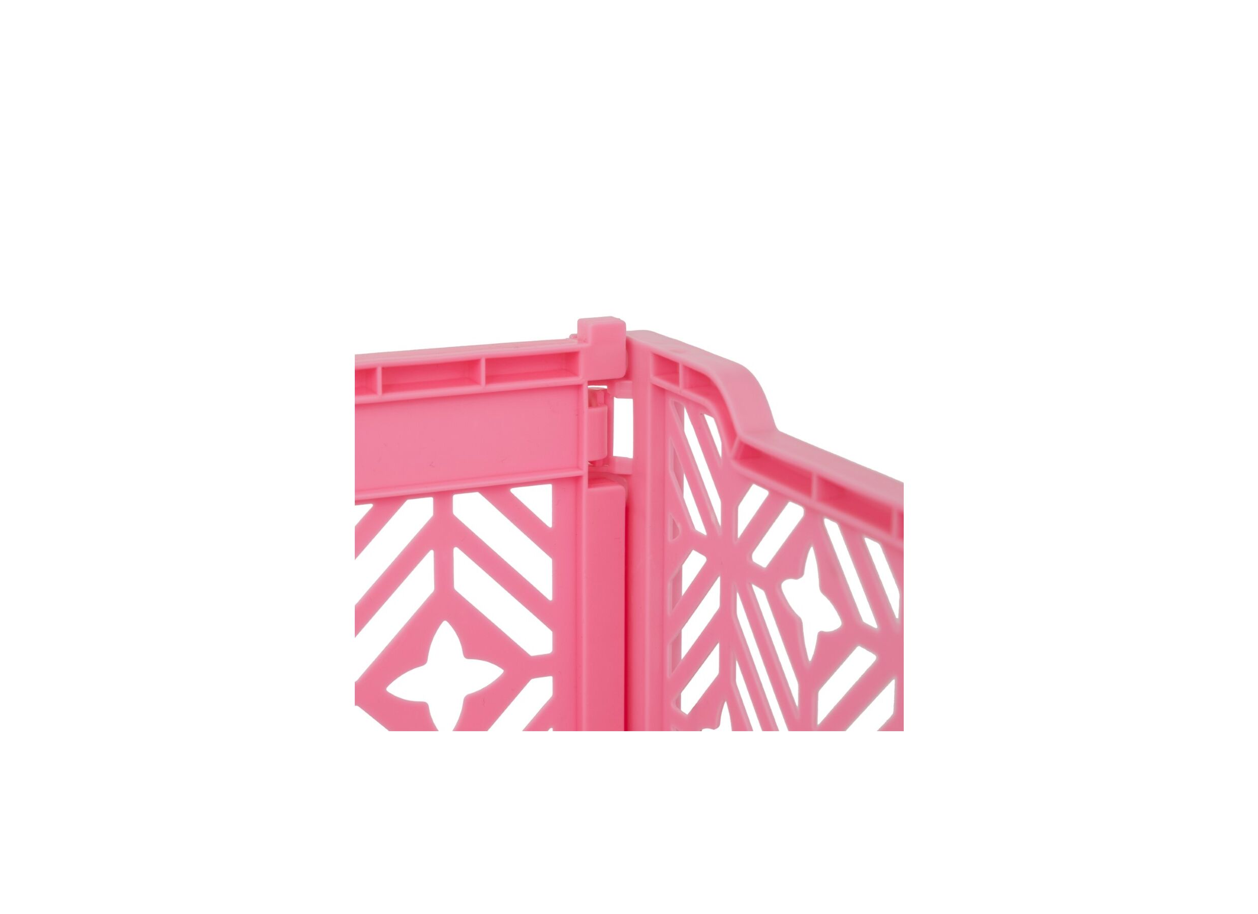 Detailfoto - Plooibox 40x30x15cm - kunststof - roze
