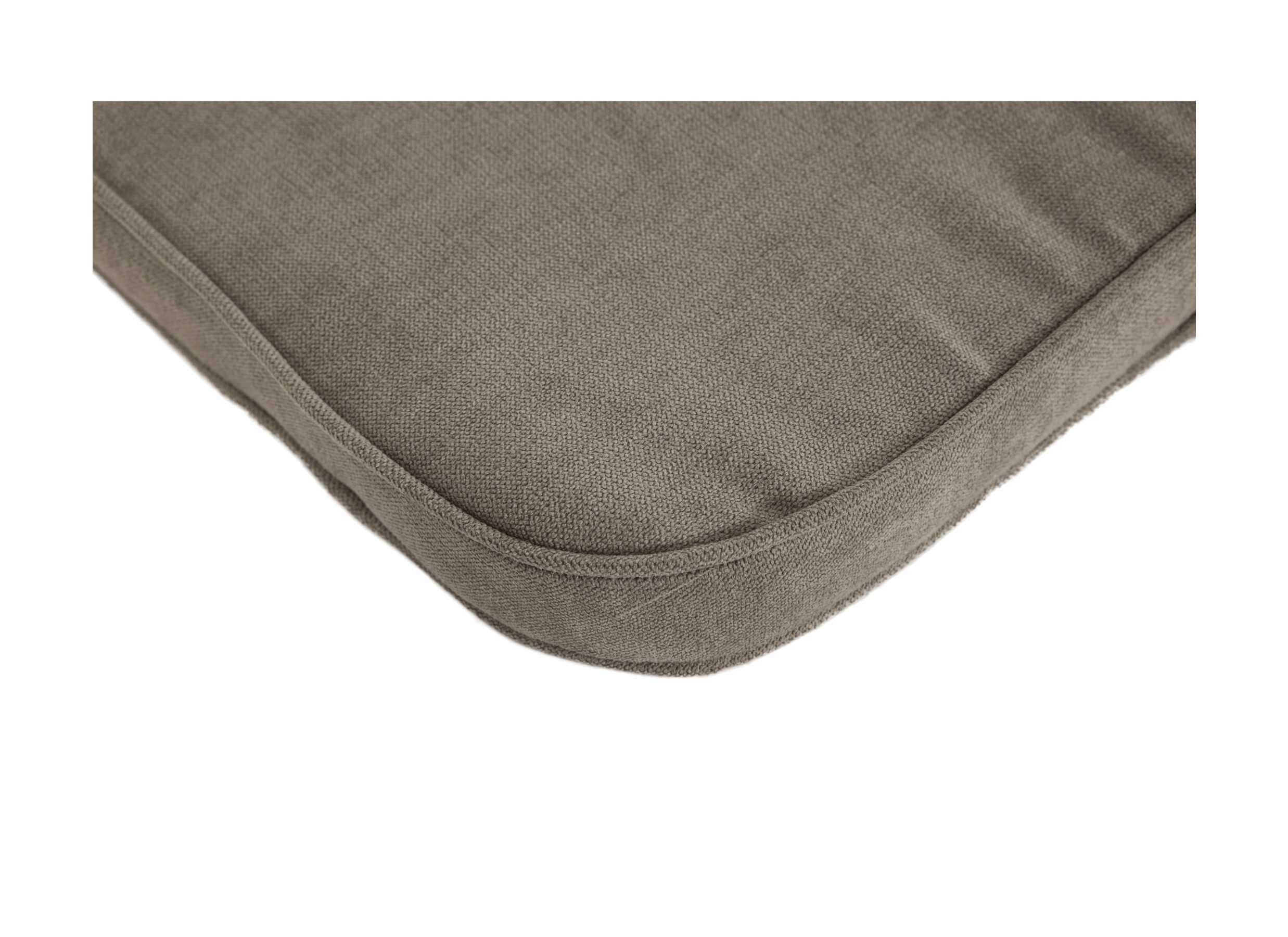 Detailfoto - Stoelkussen Emma stof - anthelope