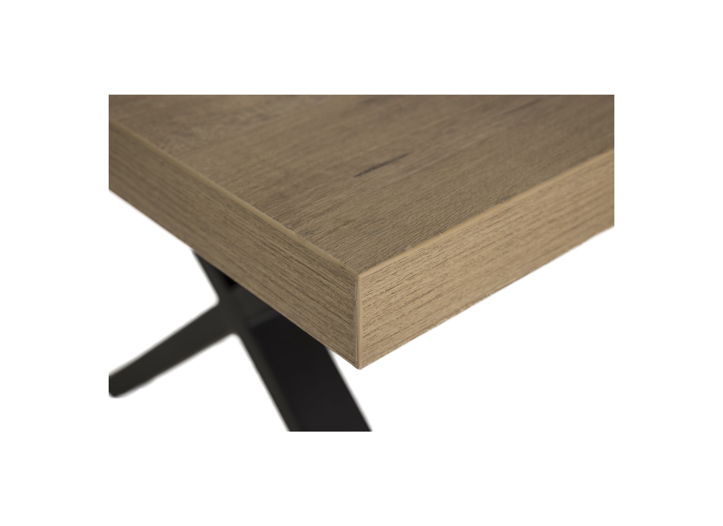 Detail - Table Cronos 210x100cm - décor chêne - naturel