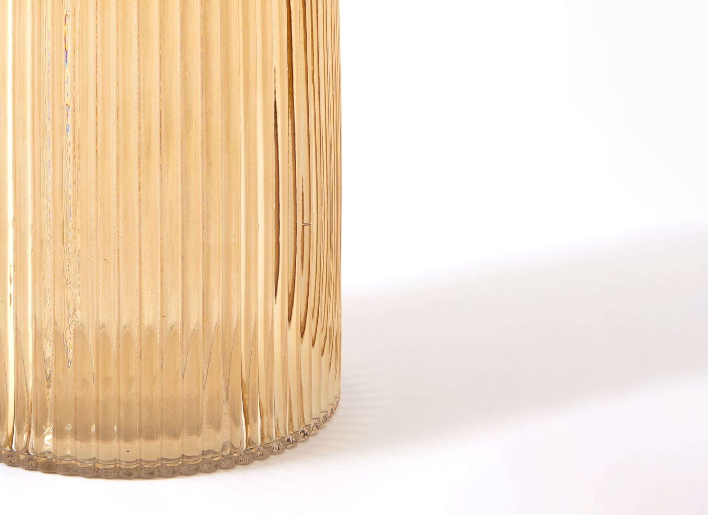 Detailfoto - Vaas Farenzo H29,5cm - glas - amber