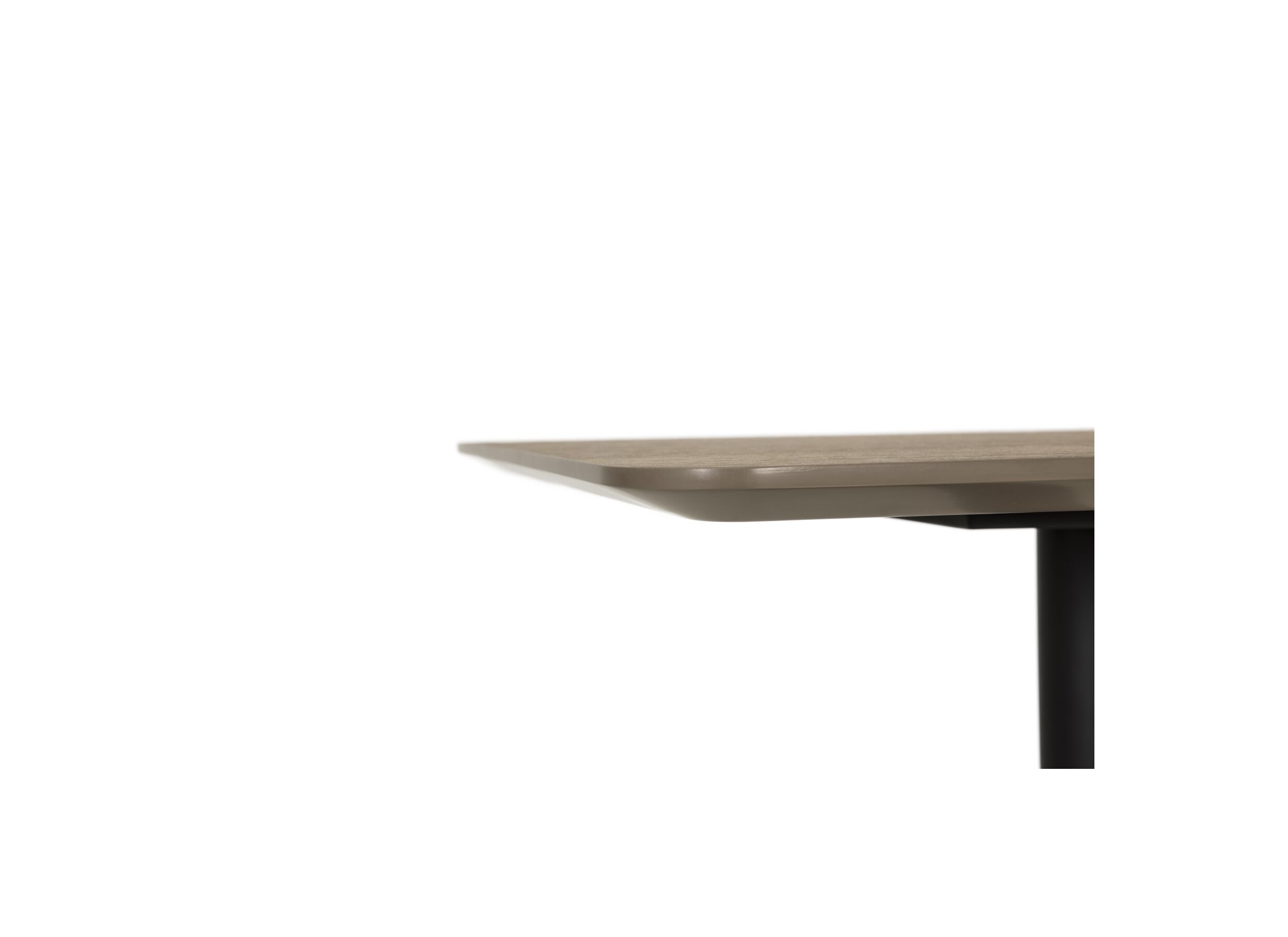 Detail - Table de bar Sips 80x80cm - décor chêne - naturel