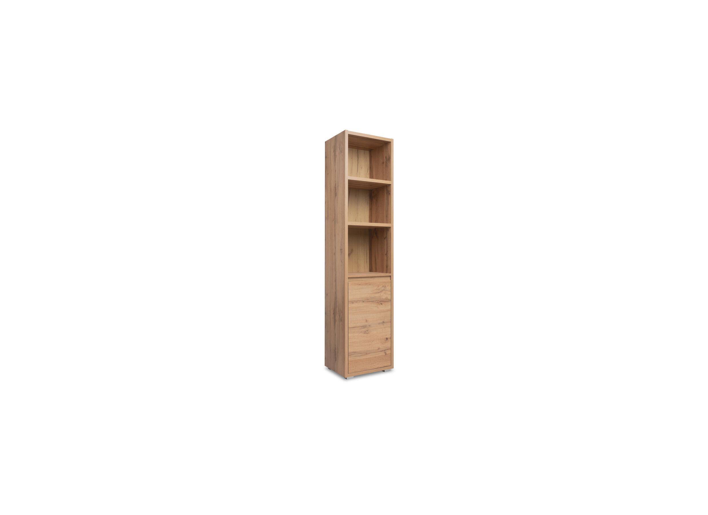 Wandmeubel Image 25 45x37x191cm - melamine - honing eik - Wandmeubel Image 25 45x37x191cm - melamine - honing eik
