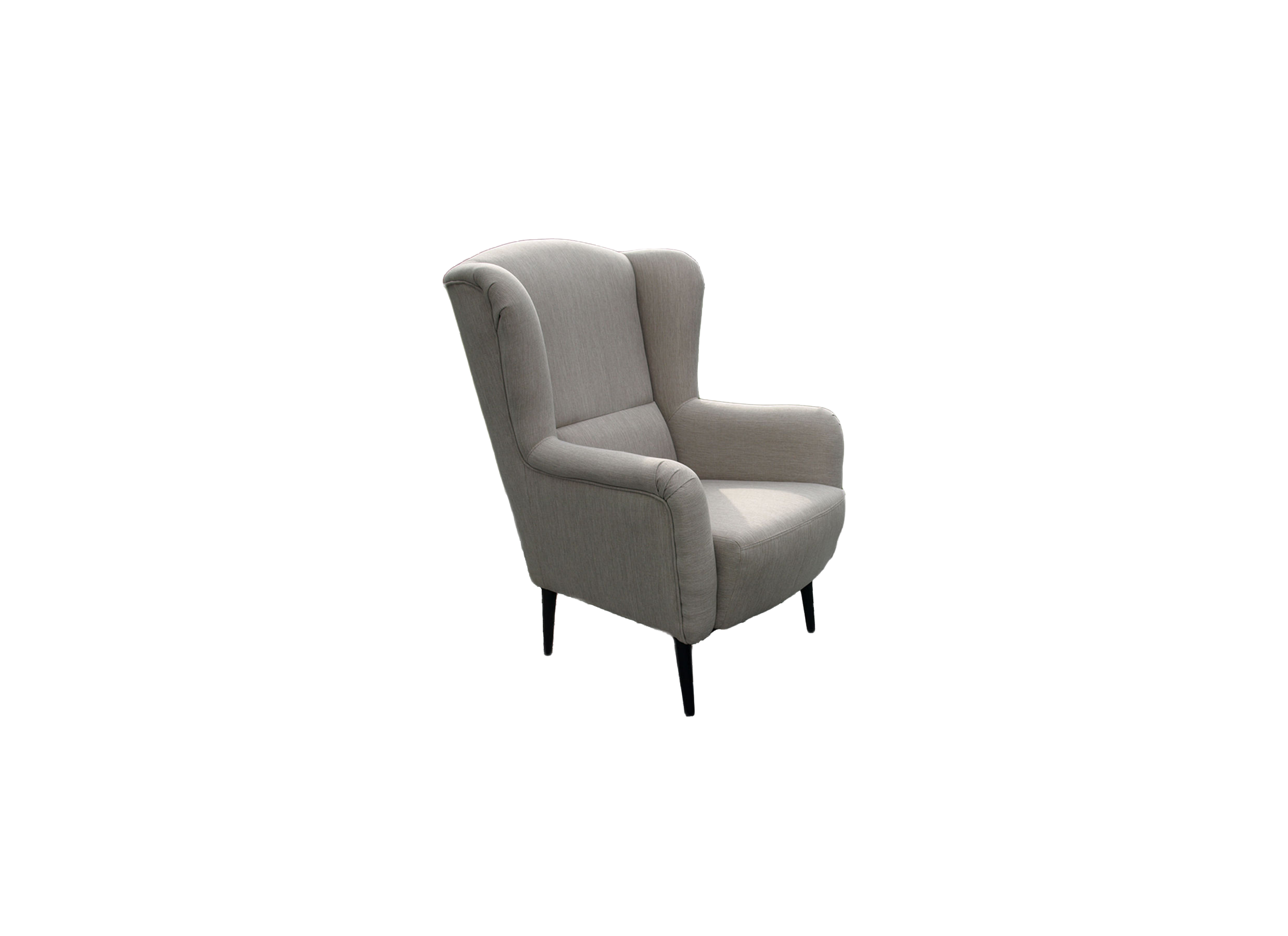Fauteuil Canto tissu nature - Fauteuil Canto 76x80x107cm - tissu - nature
