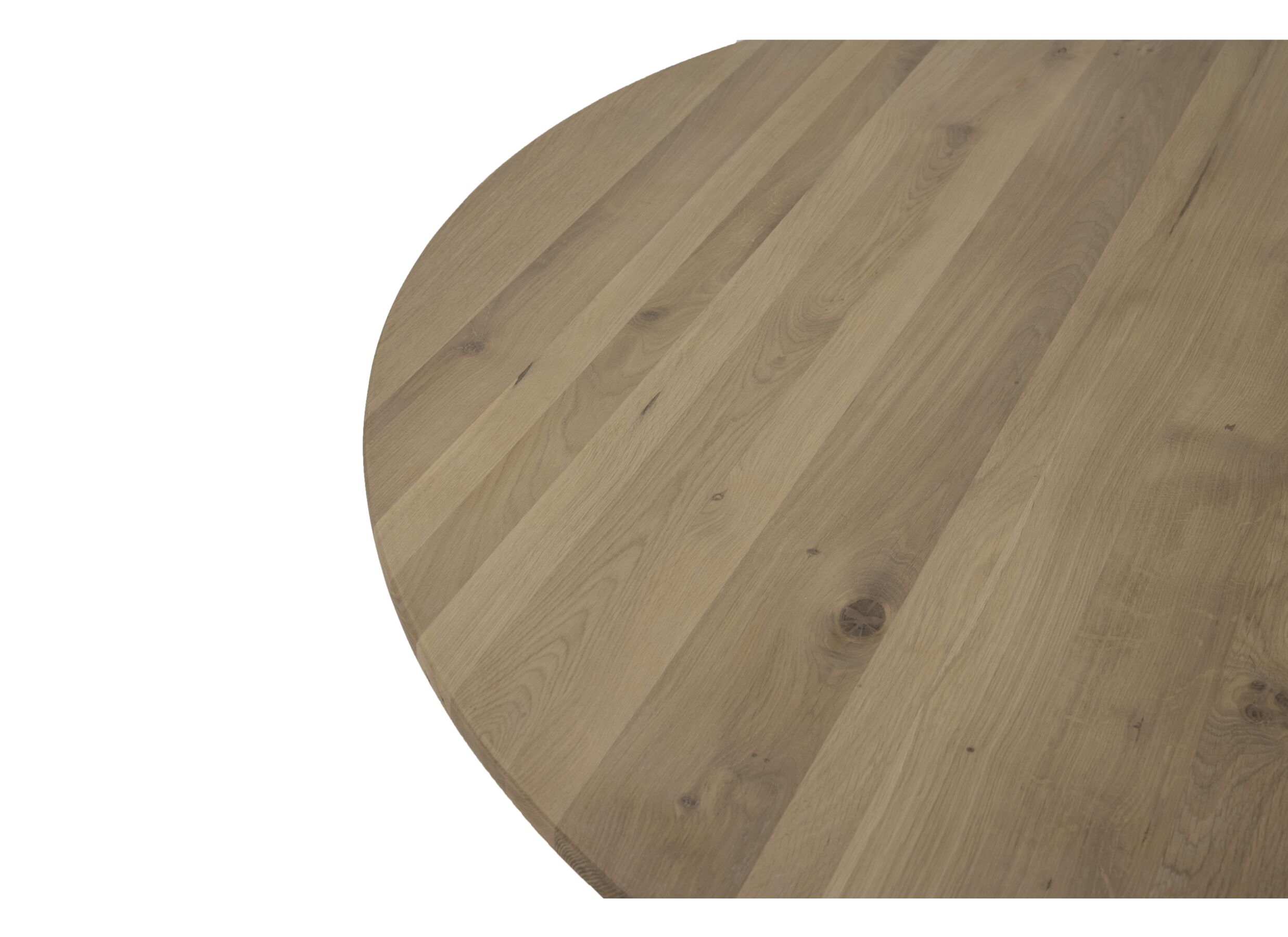 Ronde tafel Pearl Ø140cm - eik massief - naturel
